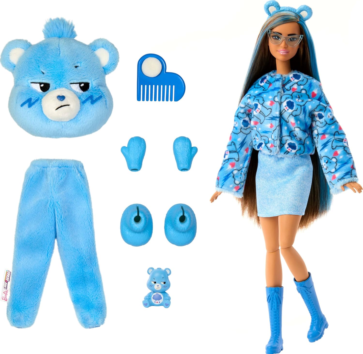 Barbie Cutie Reveal Care Bears Grumpy Bear