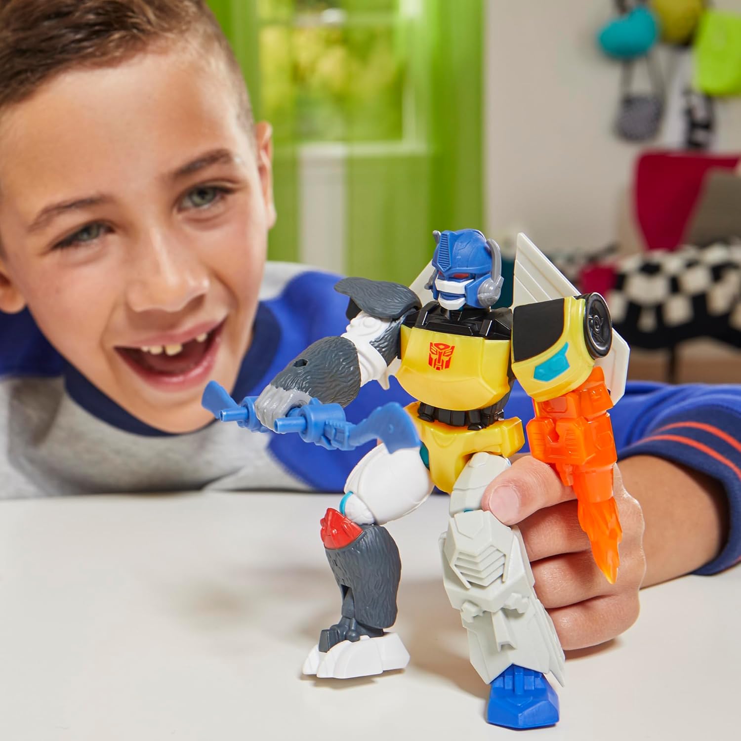 MixMashers Optimus Primal Basic Figure