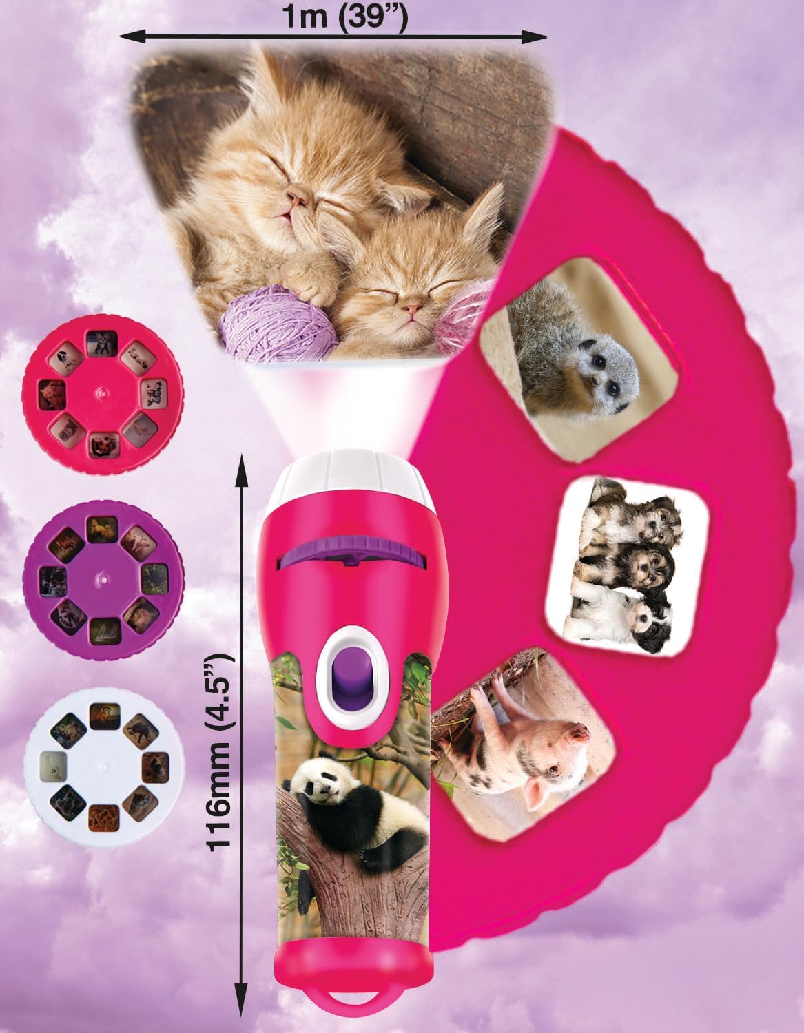 Cute & Cuddly Torch & Projector