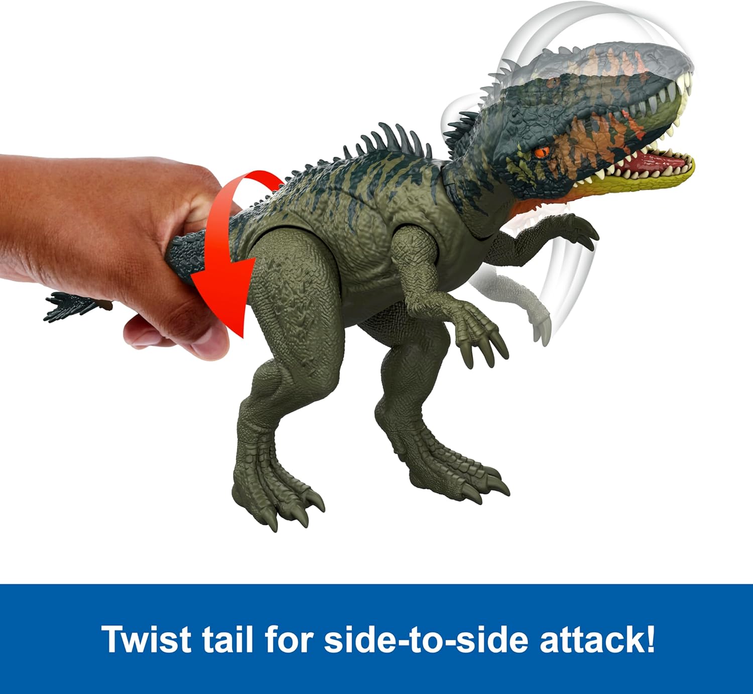 Jurassic World Rebirth - Gigantic Thrashers Tyrannotitan Dinosaur Action Figure