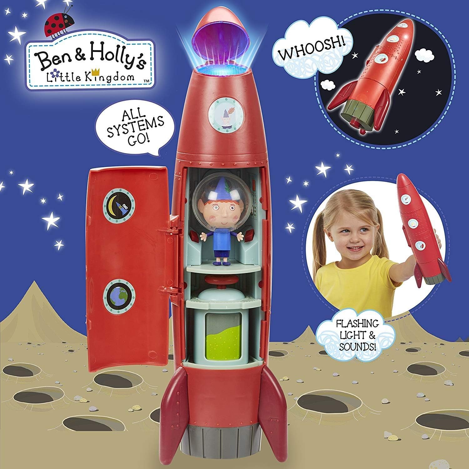 Ben & Holly Little Kingdom Elf Rocket