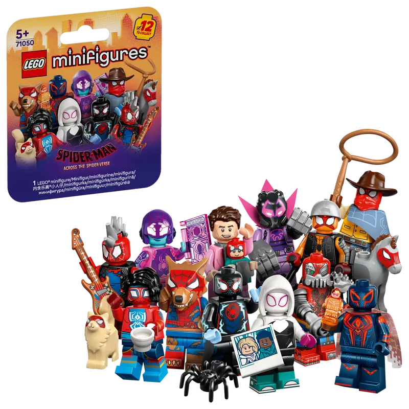 Lego 71050 Spiderman Across the Spiderverse Mini Figures