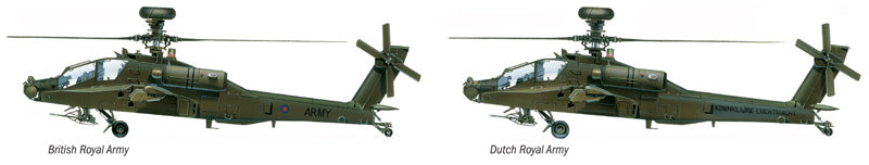 Italeri AH-64D Longbow Apache Helicopter
