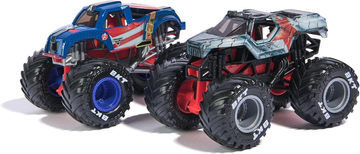 Monster Jam Marvel 1:64 Scale 2Pack Monster Trucks