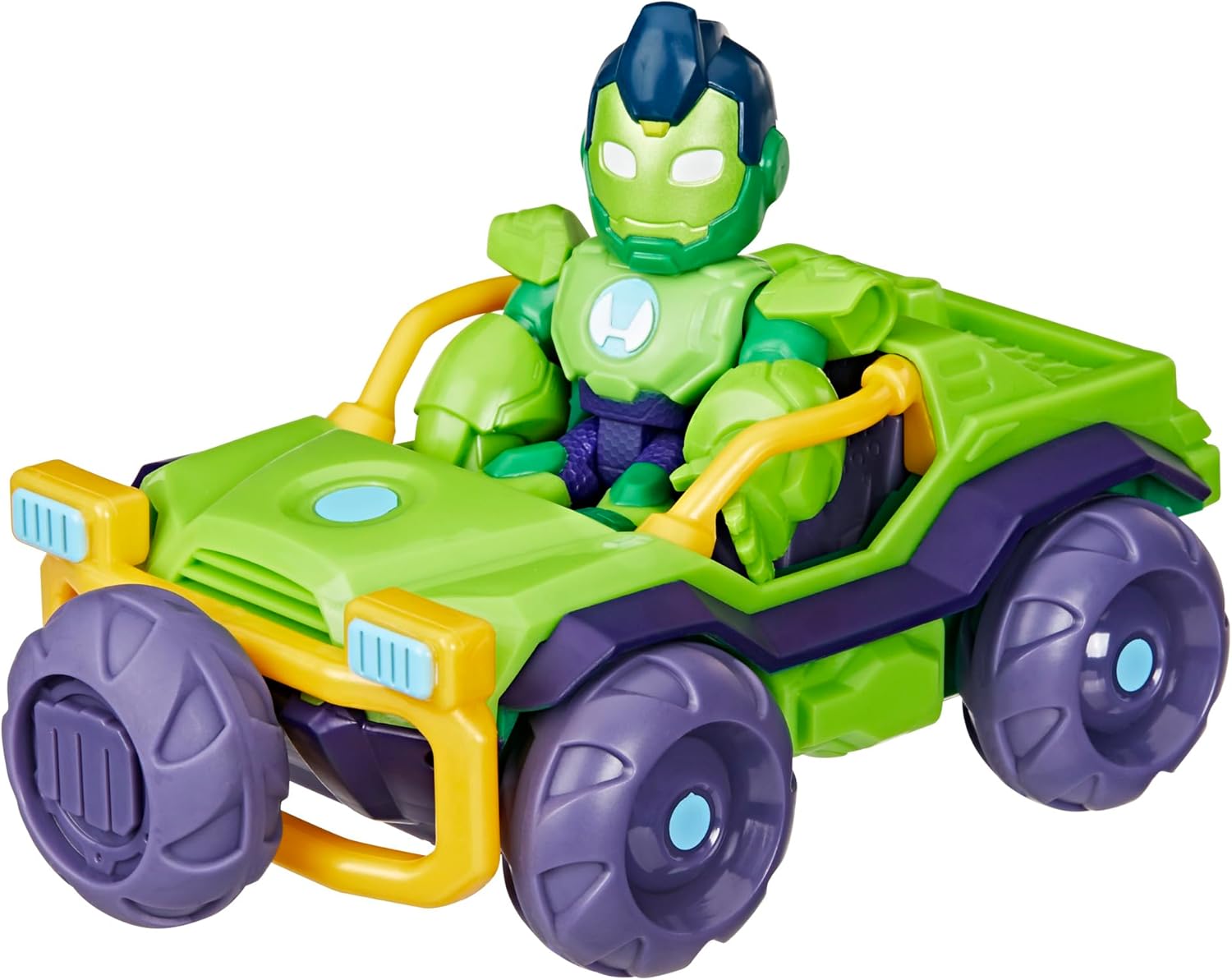 Iron Man and His Awesome Friends Figure & Vehicle Iron Hulk Racer Pack