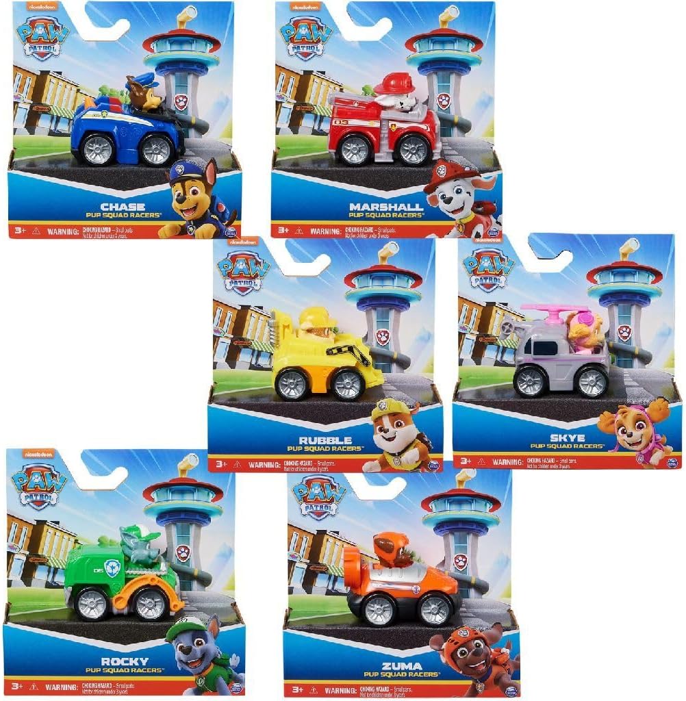 Paw Patrol Pup Squad Racers Assortment