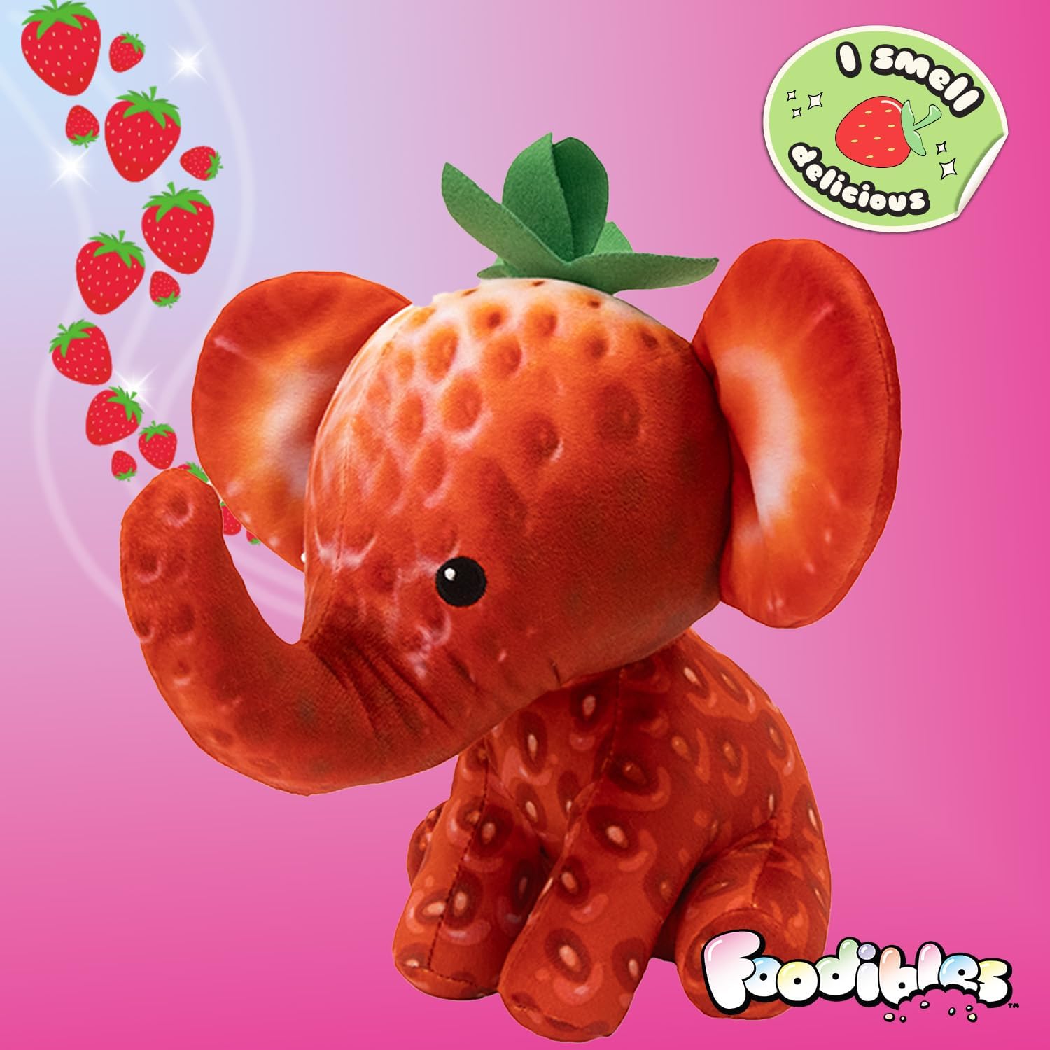 Foodibles Large Strawberry Elephant