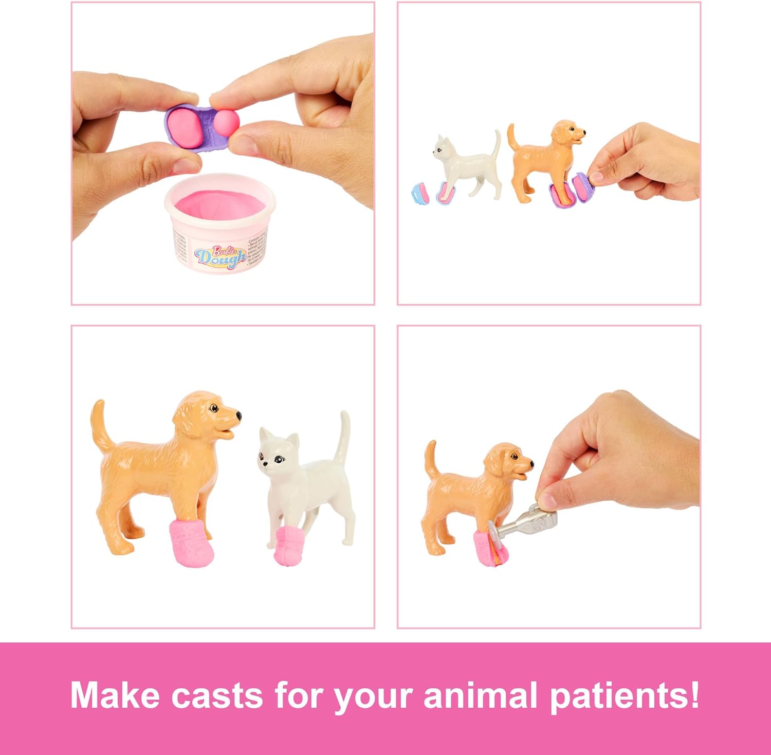 Barbie Fast Cast Veterinarian Clinic Playset