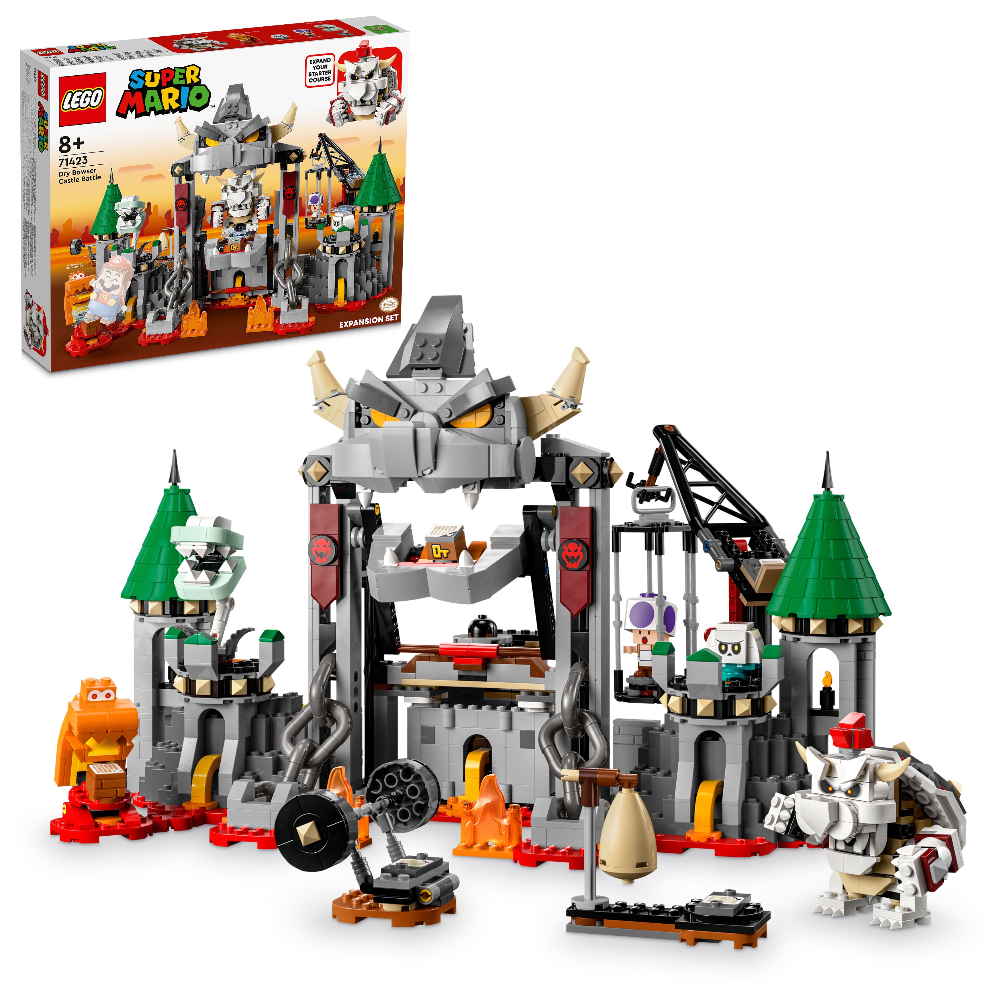 Lego 71423 Dry Bowser Castle Battle