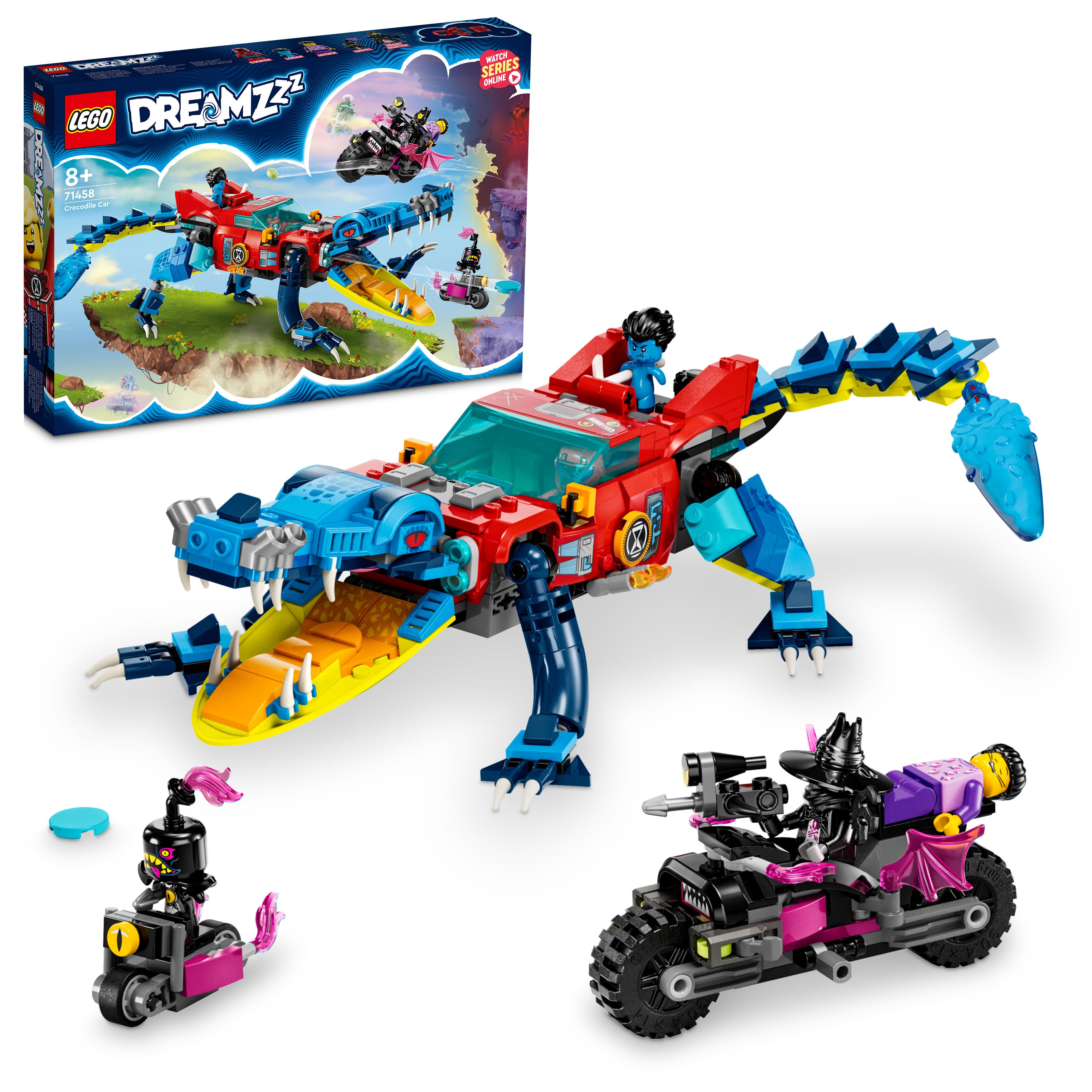 Lego 71458 Crocodile Car Playset