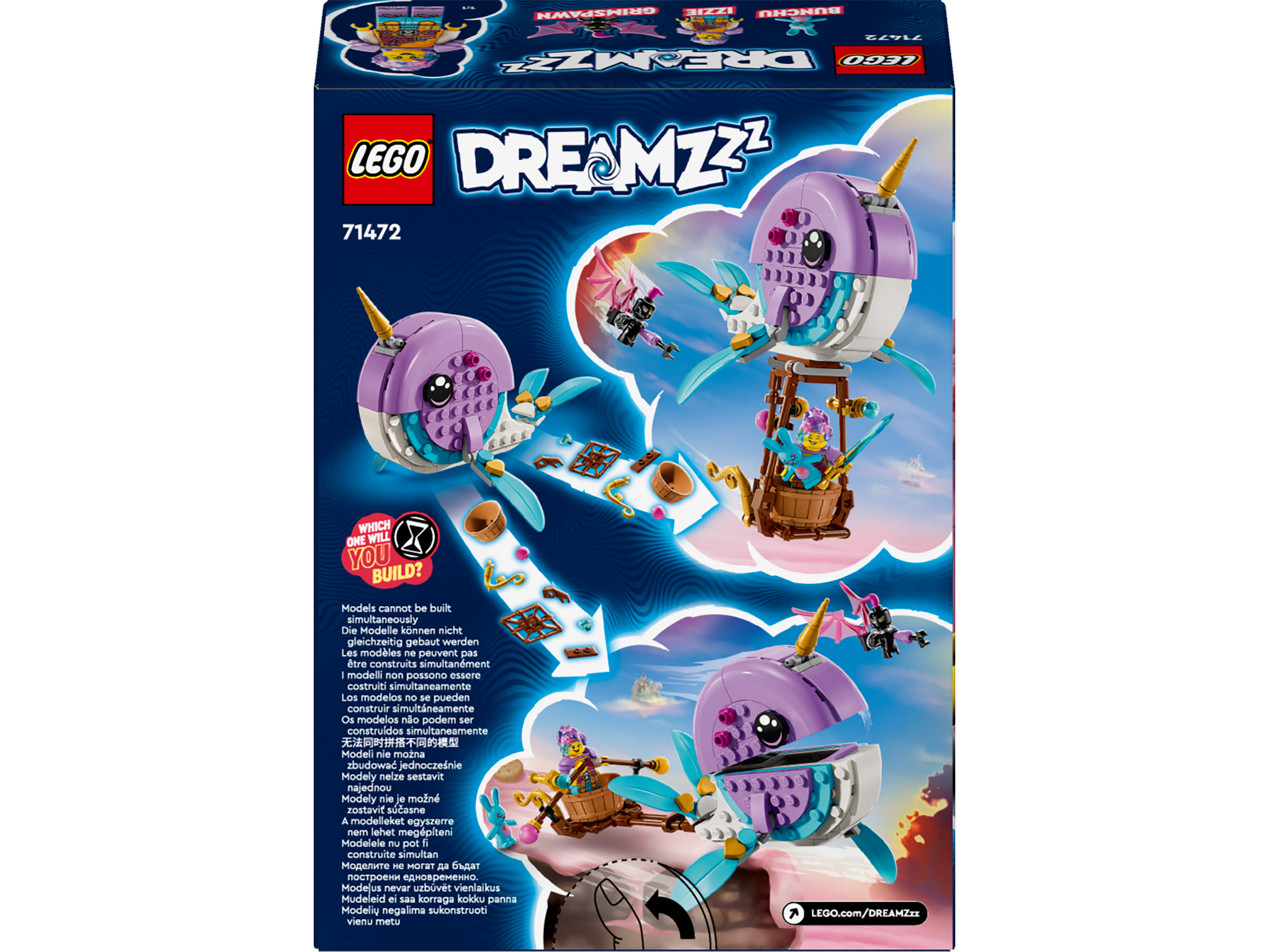 Lego 71472 Izzies Narwhal Hot-Air Balloon