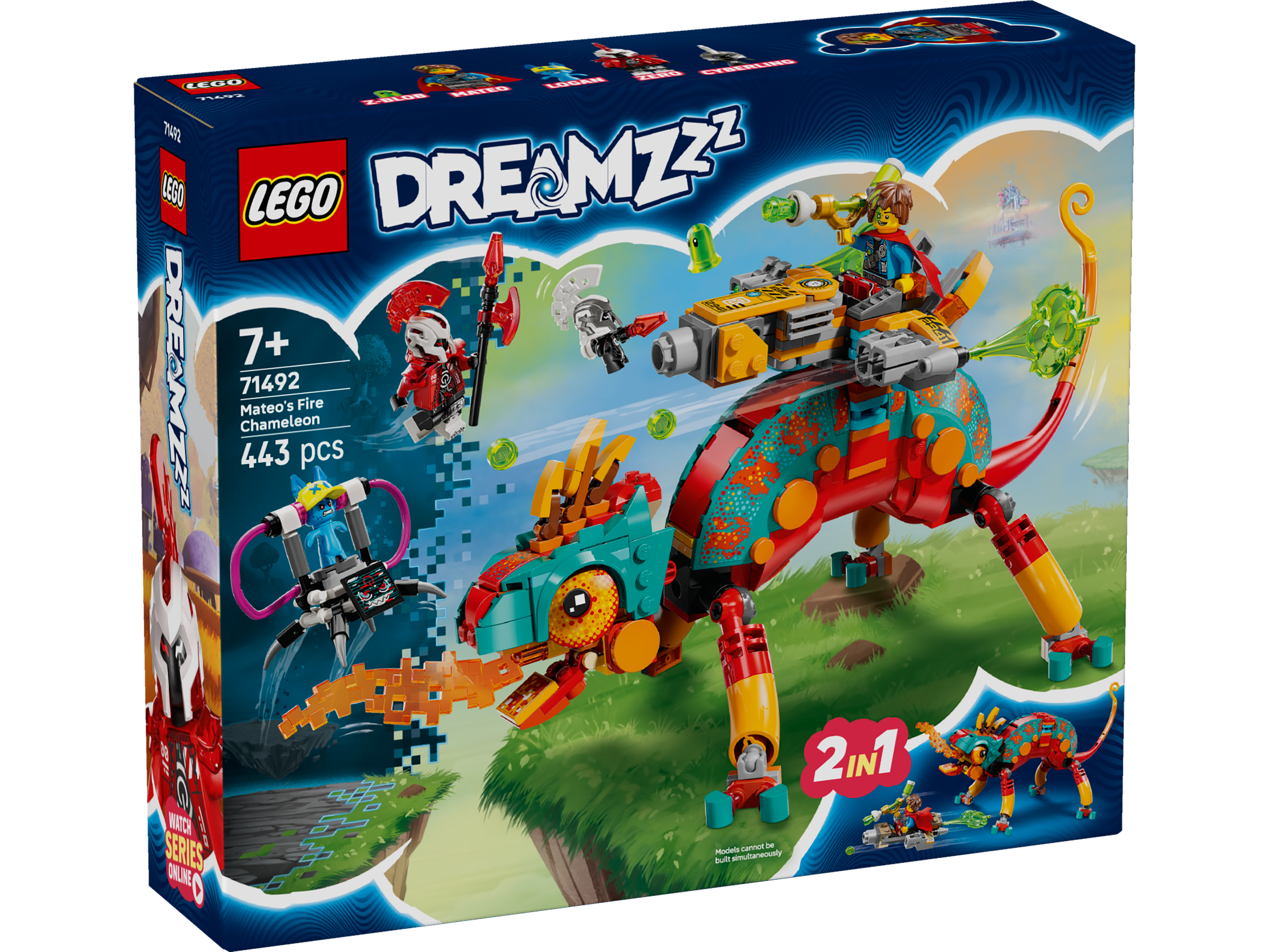 Lego 71492 Mateos Fire Chameleon