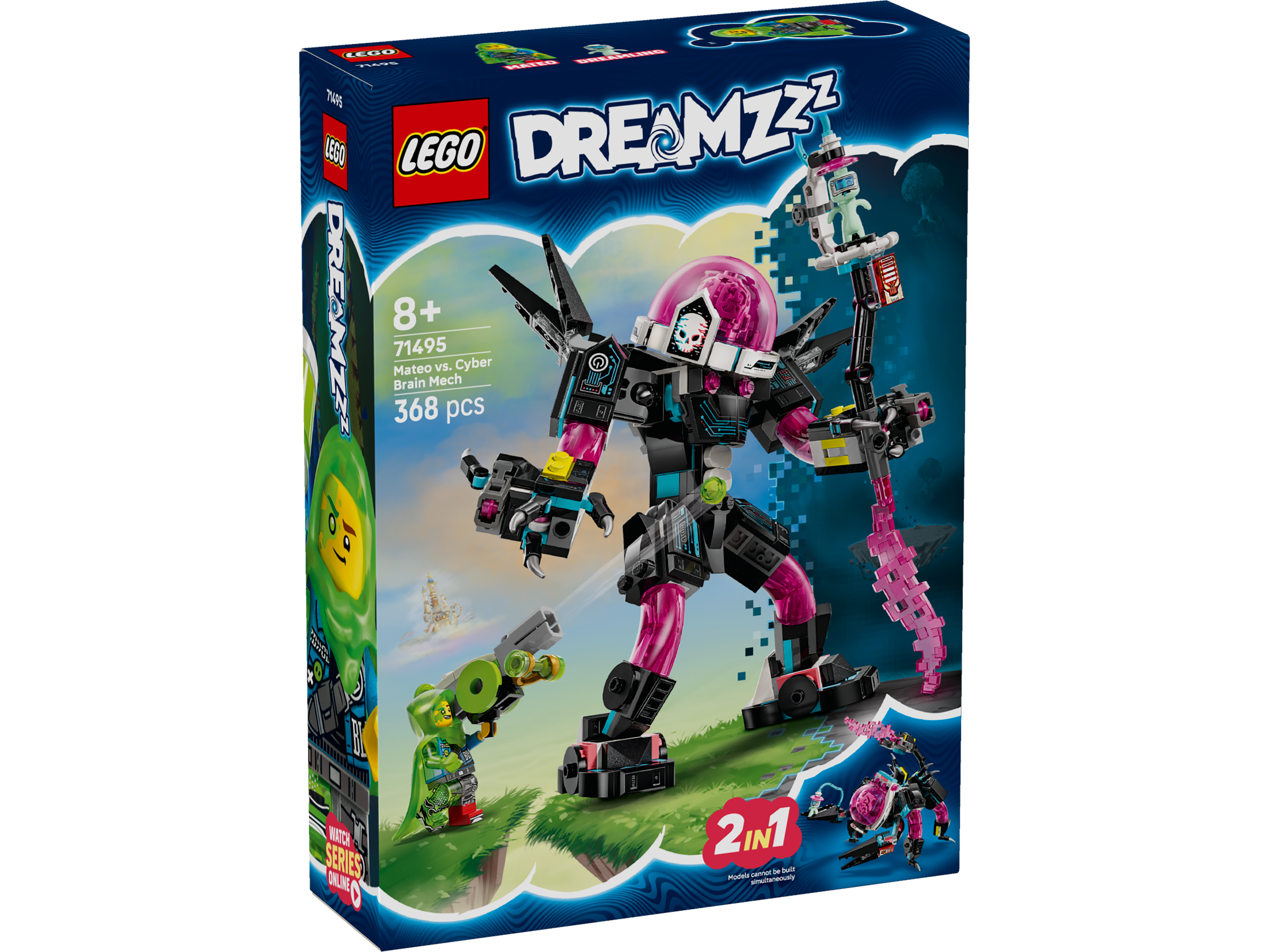 Lego 71495 Mateo vs. Cyber Brain Mech