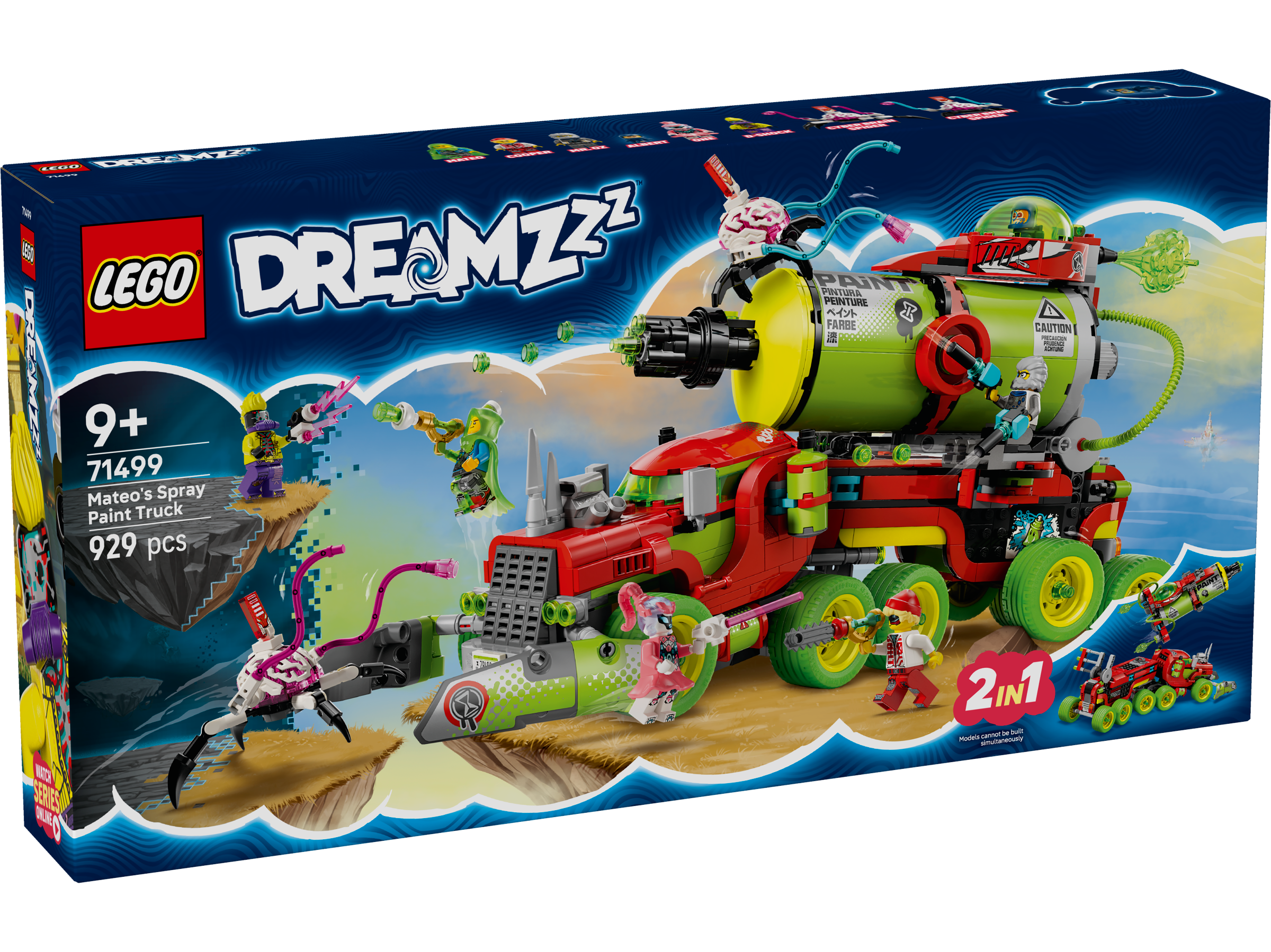 Lego 71499 Mateos Spray Paint Truck