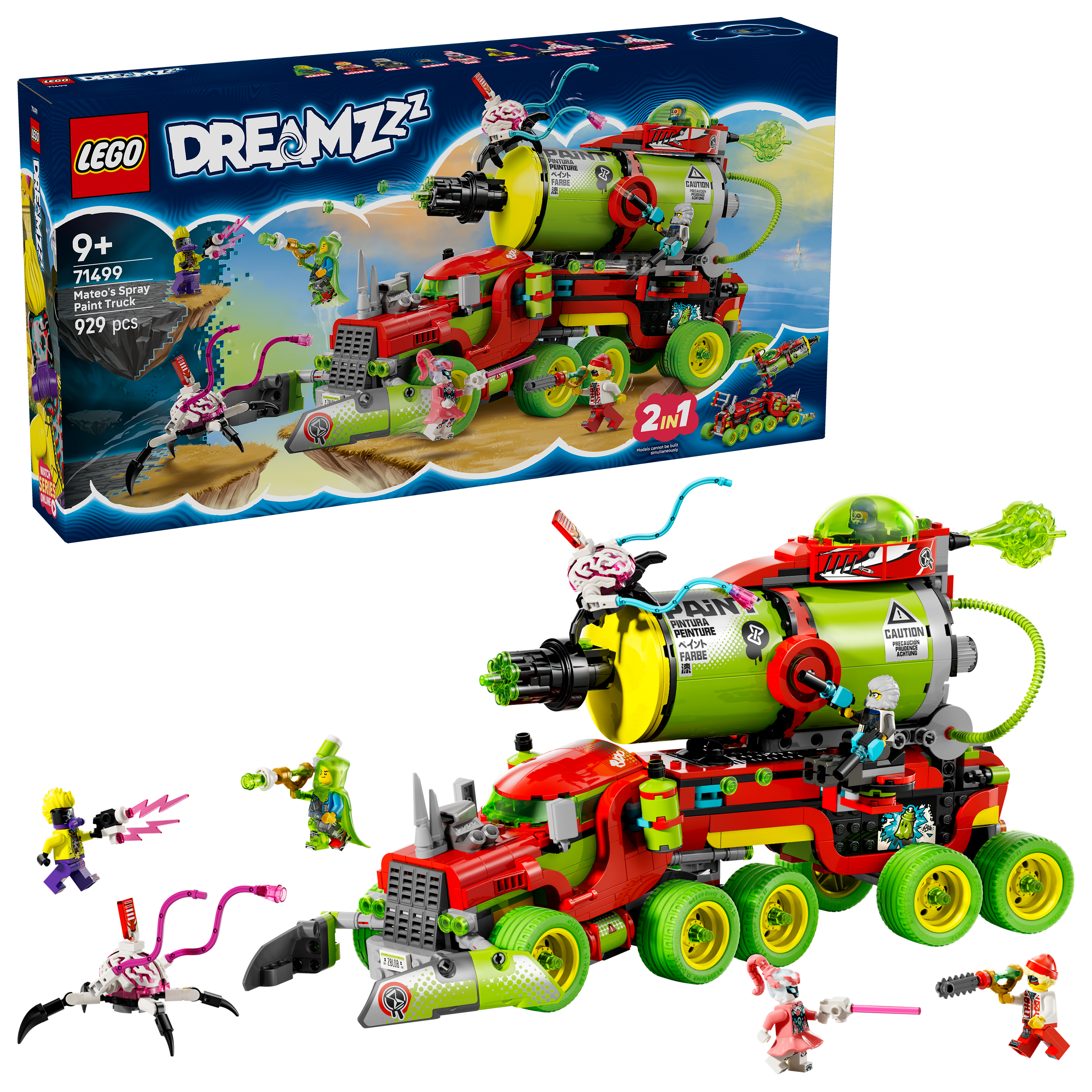 Lego 71499 Mateos Spray Paint Truck