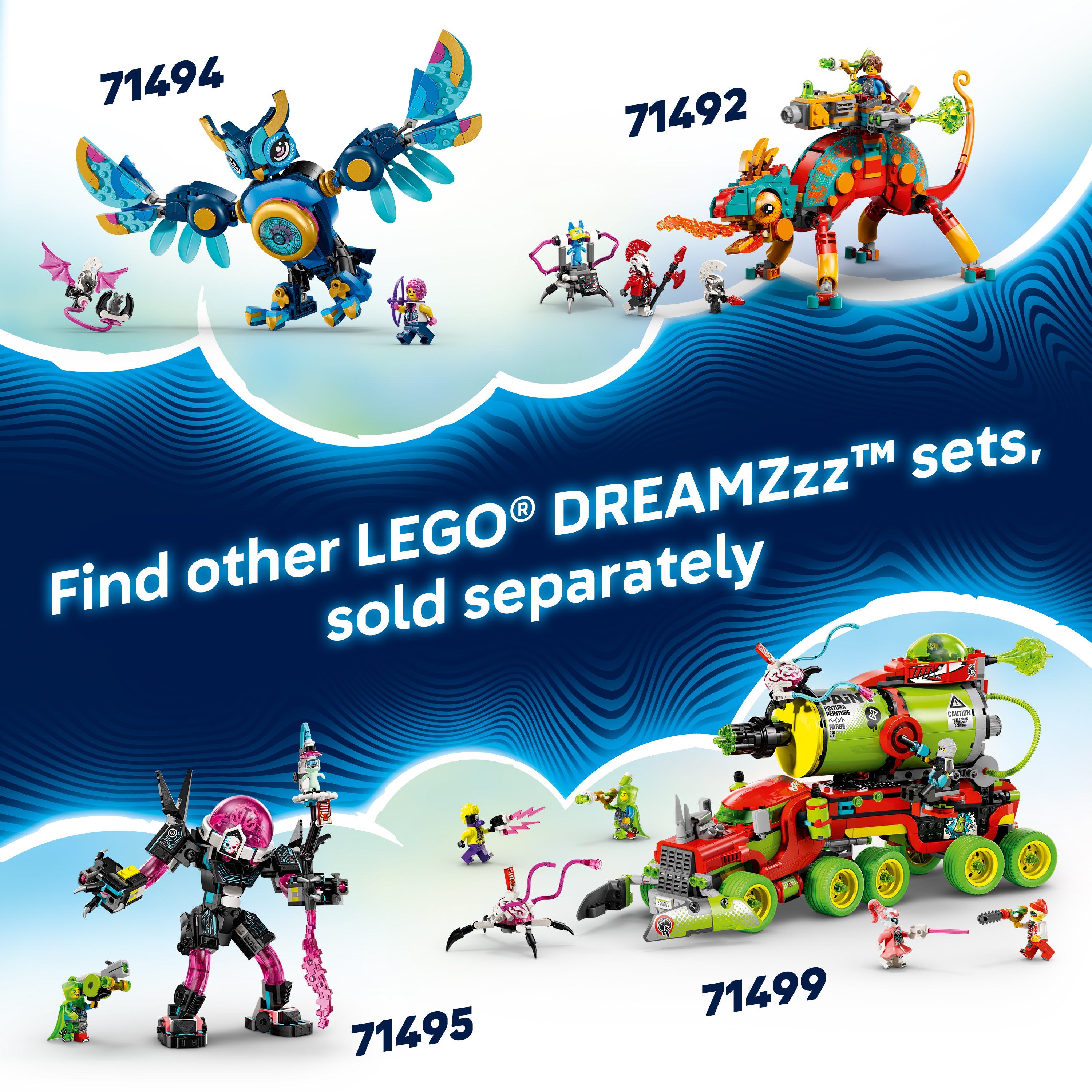 Lego 71500 Nightmare Shark Submarine