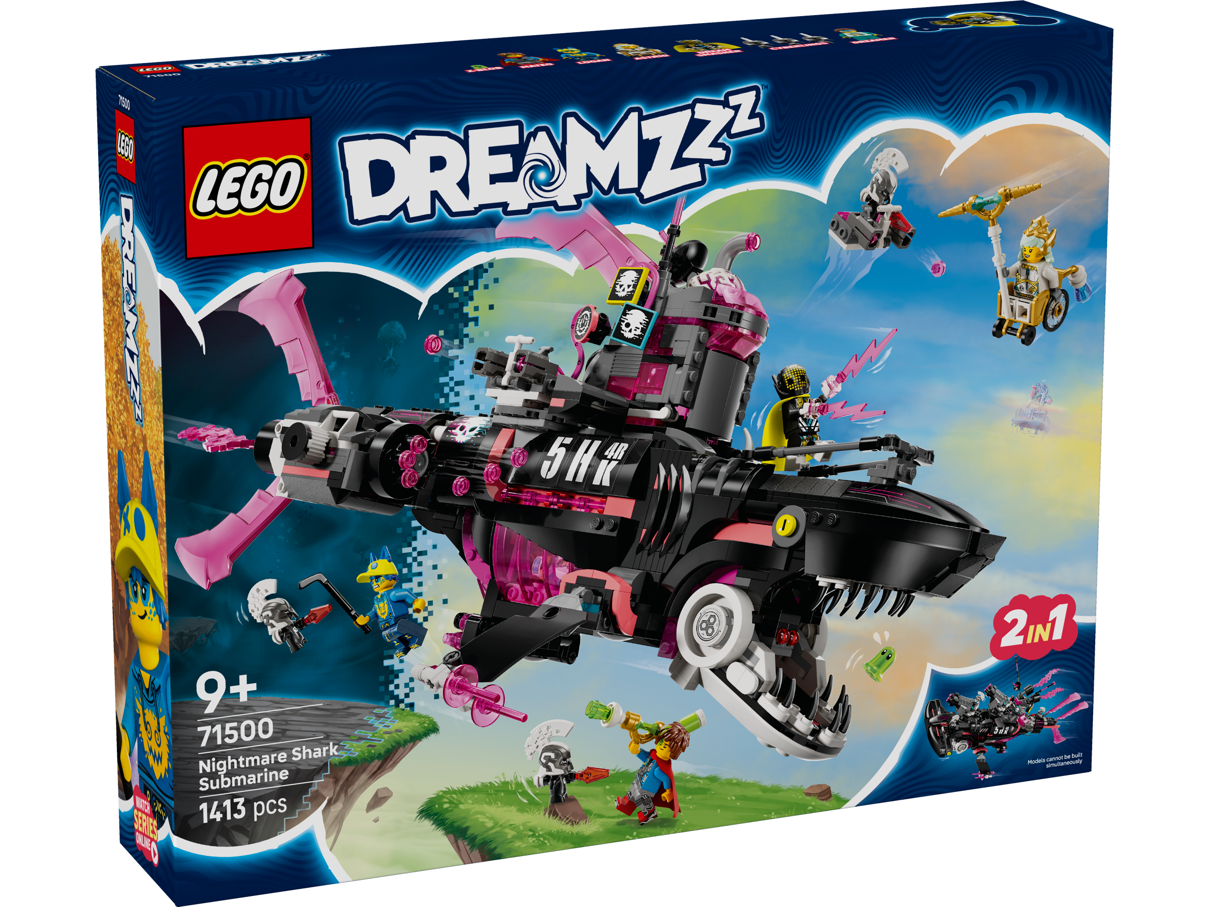 Lego 71500 Nightmare Shark Submarine