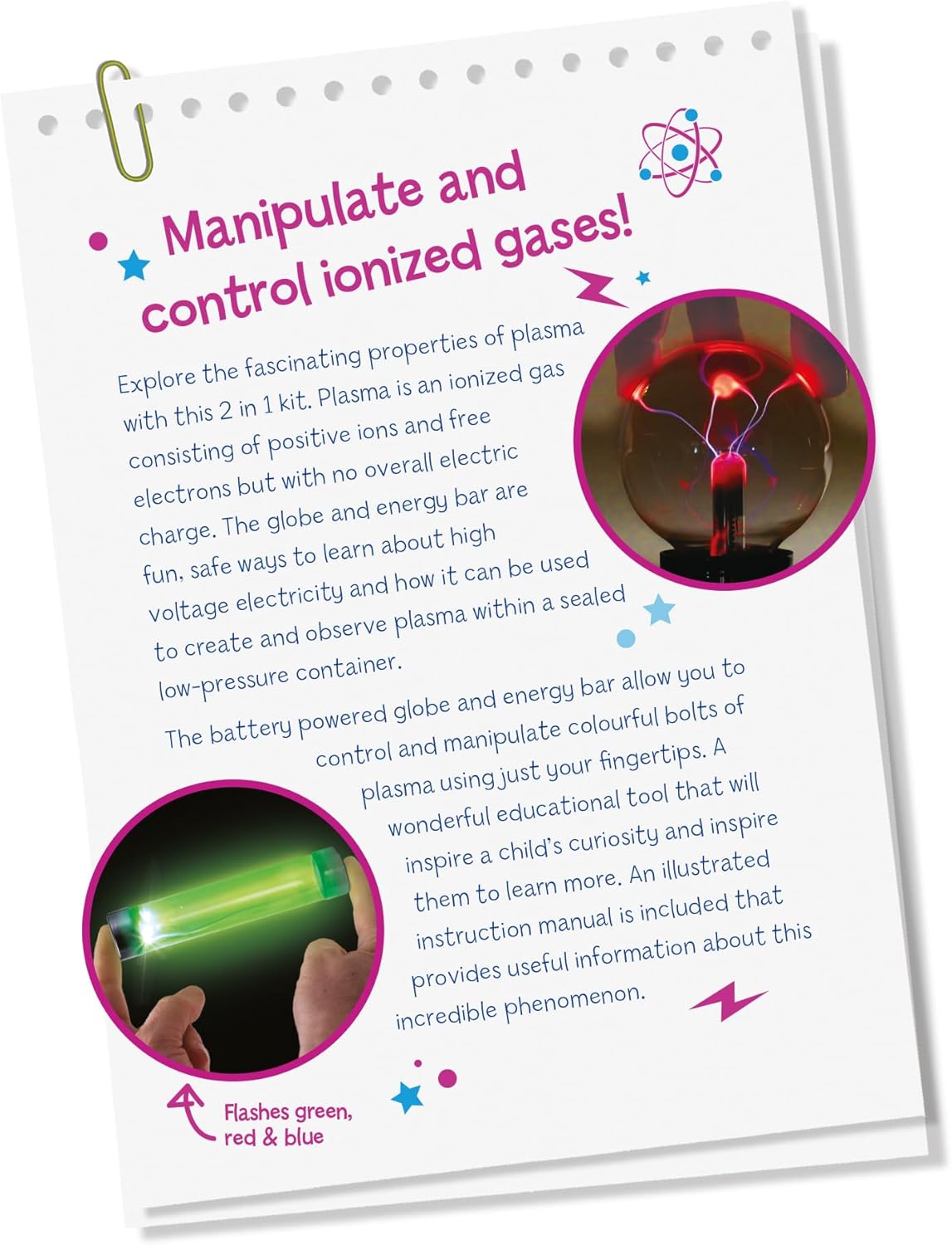 Science Mad Plasma Globe & Energy Bar