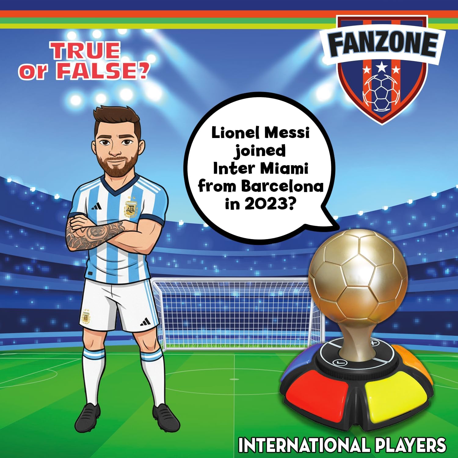 Fanzone International Edition Football Quiz Game