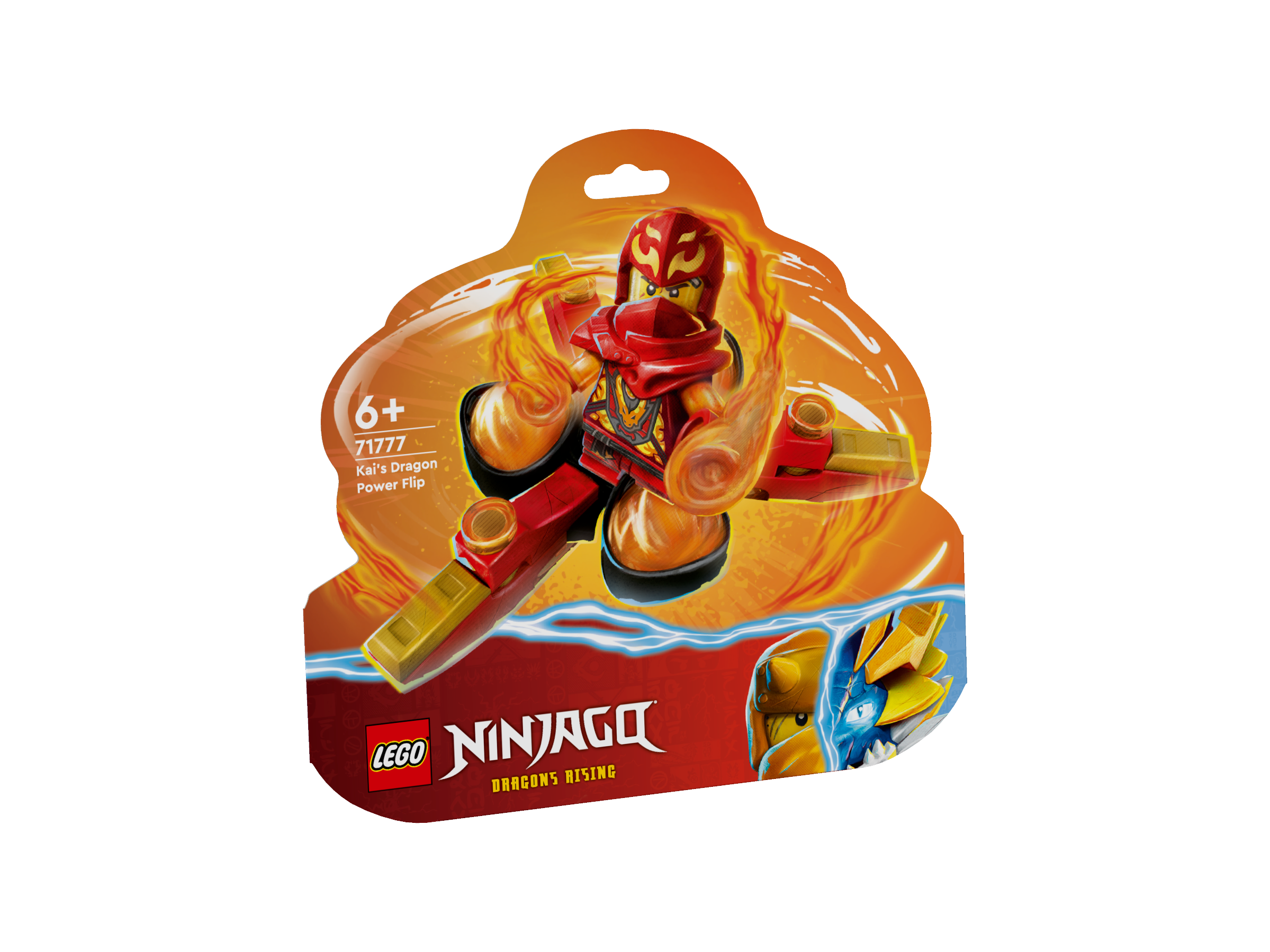 Lego 71777 Kais Dragon Power Spinjitzu Flip