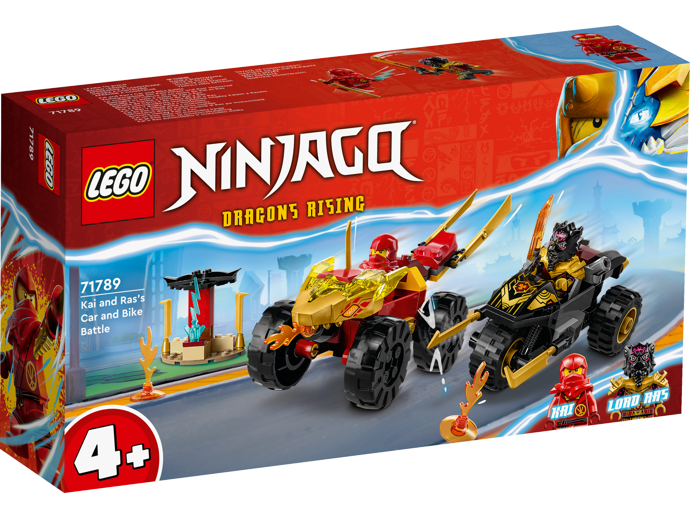 Lego 71789 Kai and Rass Car and Bike