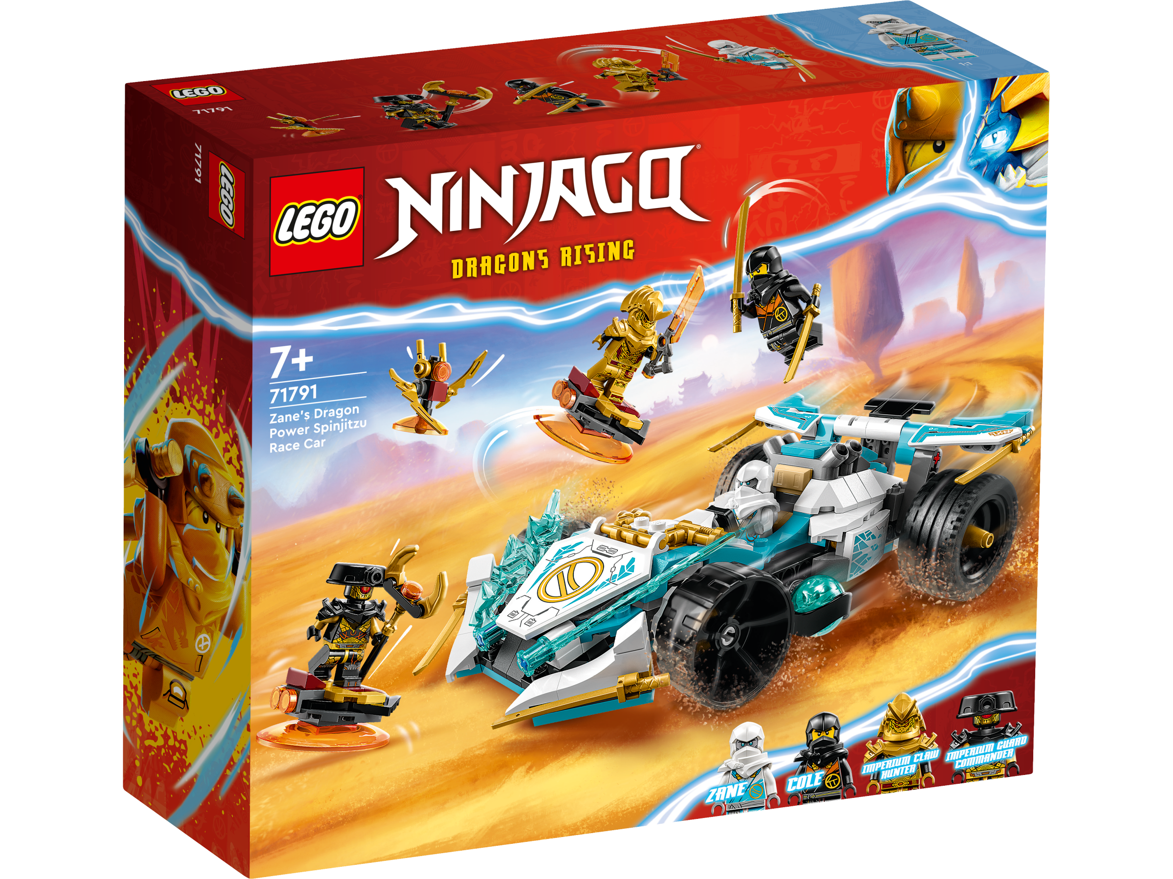 Lego 71791 Zanes Dragon Power Spinjitzu Flip