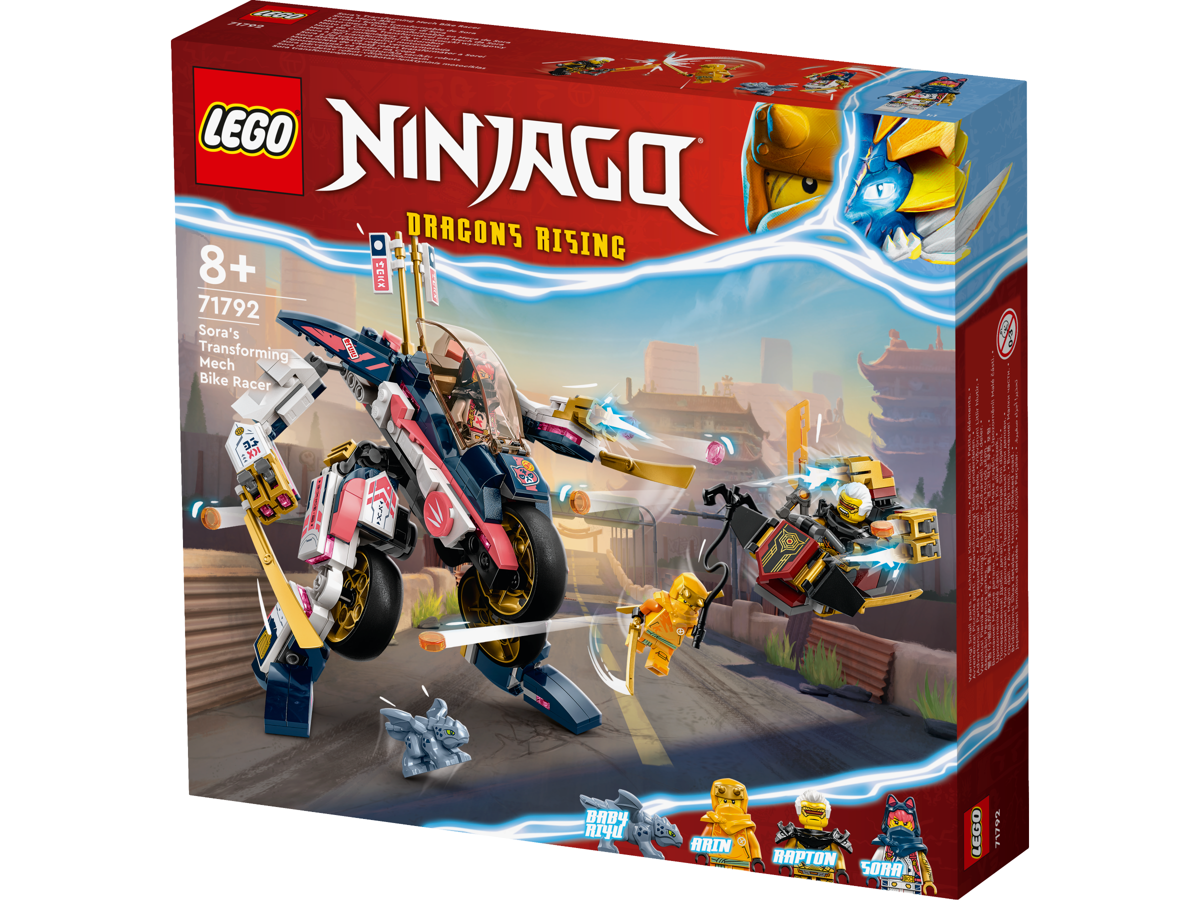 Lego 71792 Soras Transforming Mech