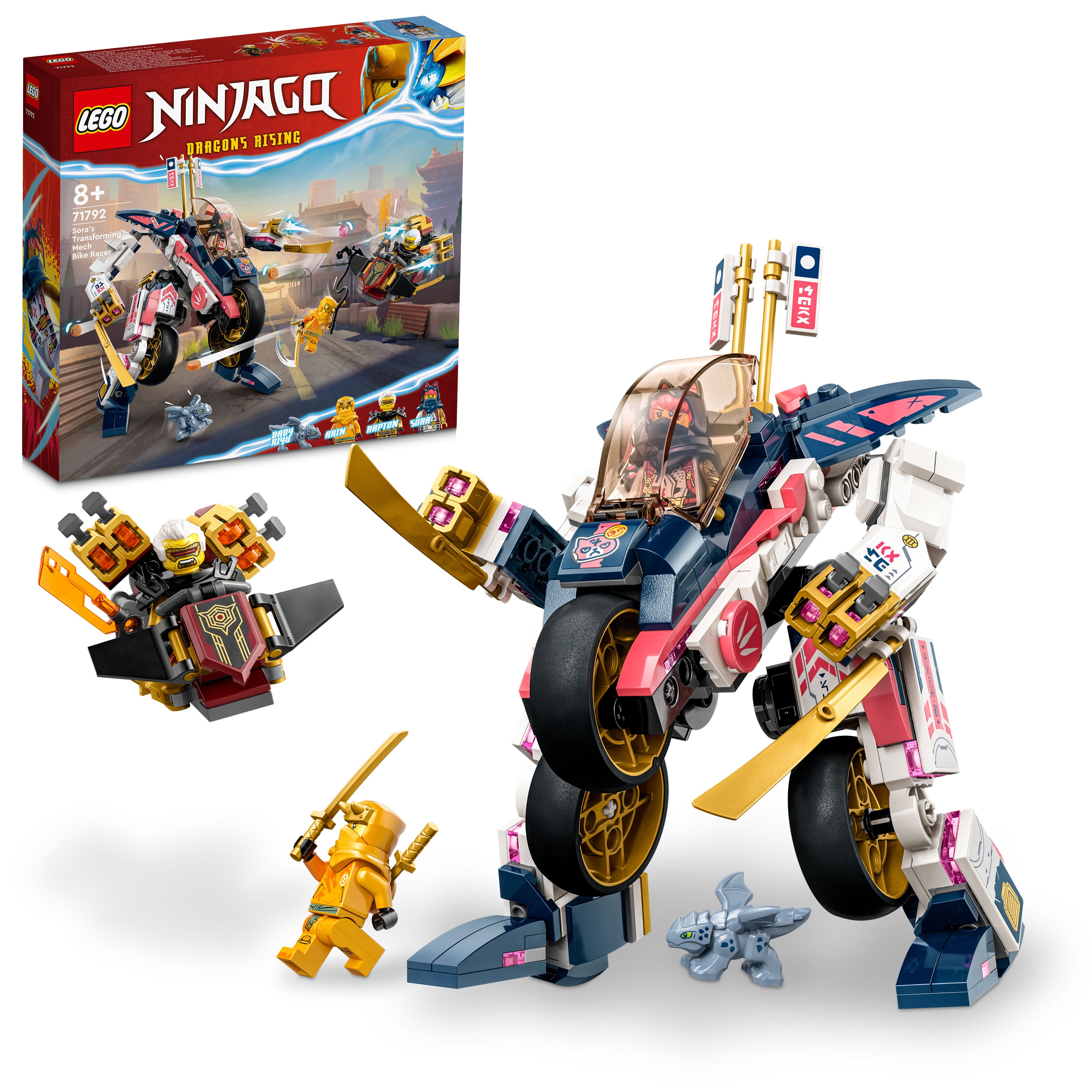 Lego 71792 Soras Transforming Mech