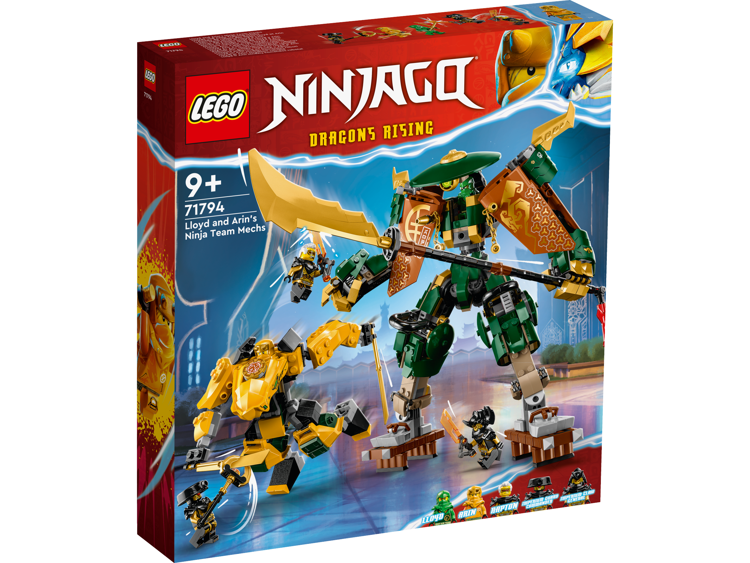 Lego 71794 Lloyd and Arins Ninja Team Mechs