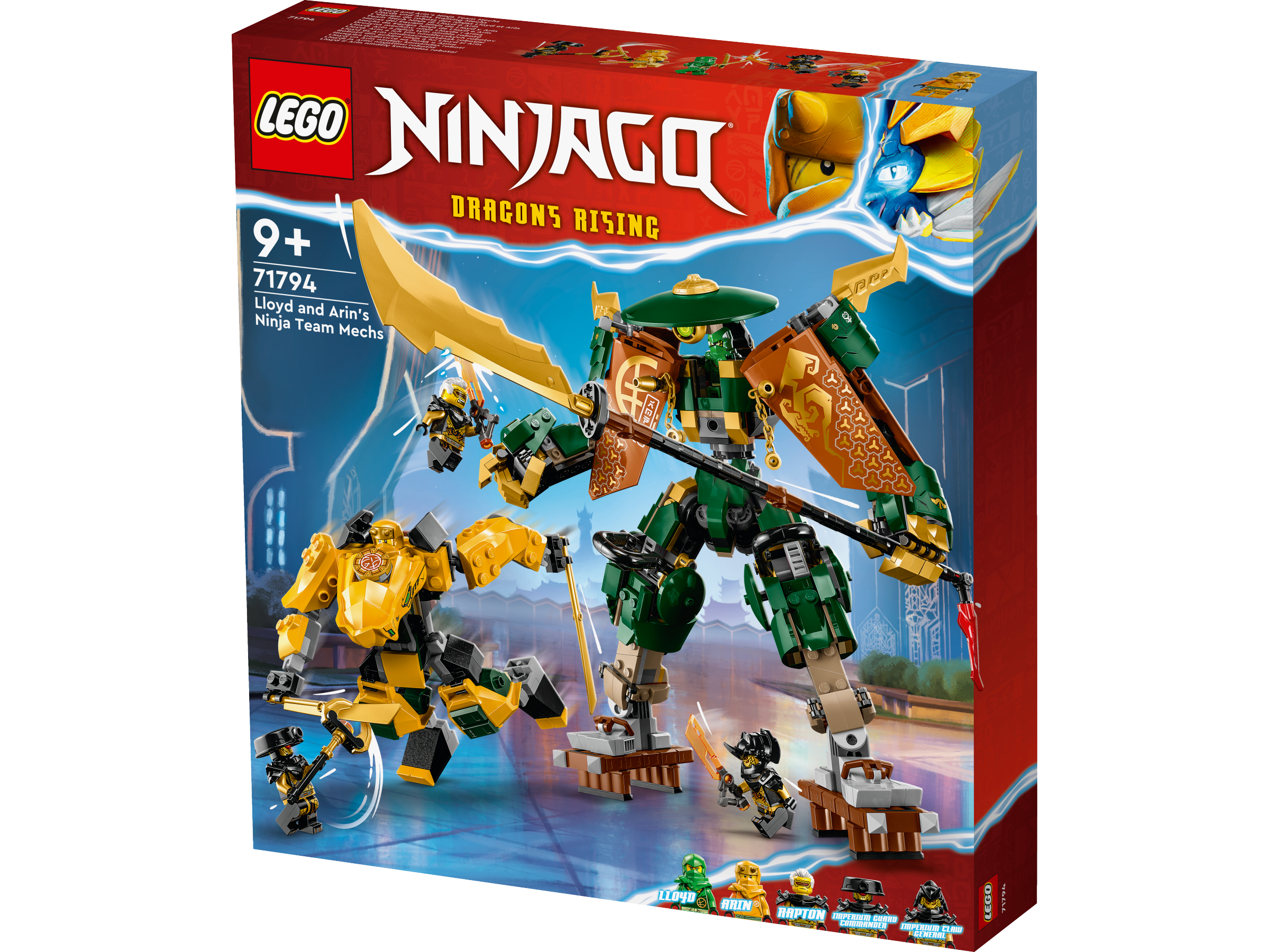 Lego 71794 Lloyd and Arins Ninja Team Mechs