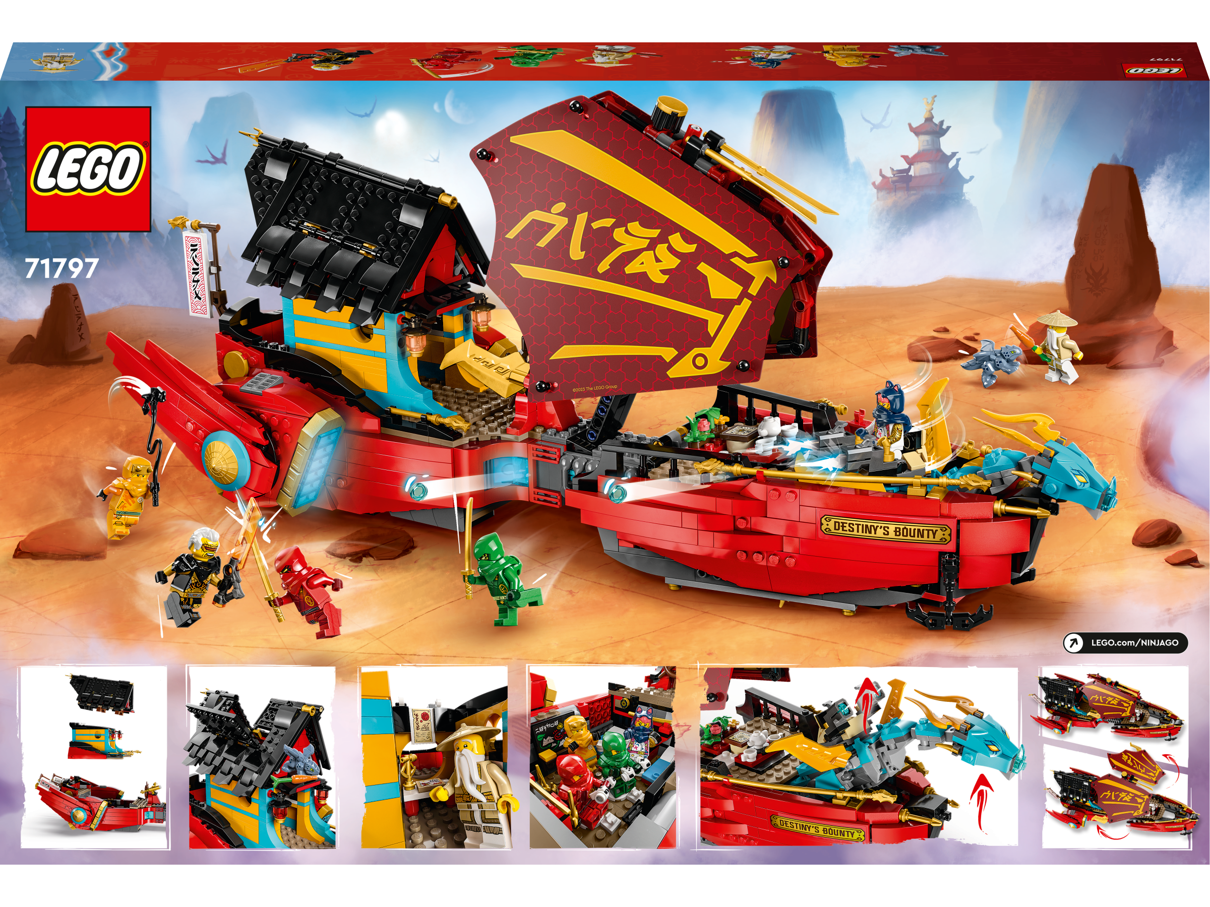 Lego 71797 Destinys Bounty - race against Time