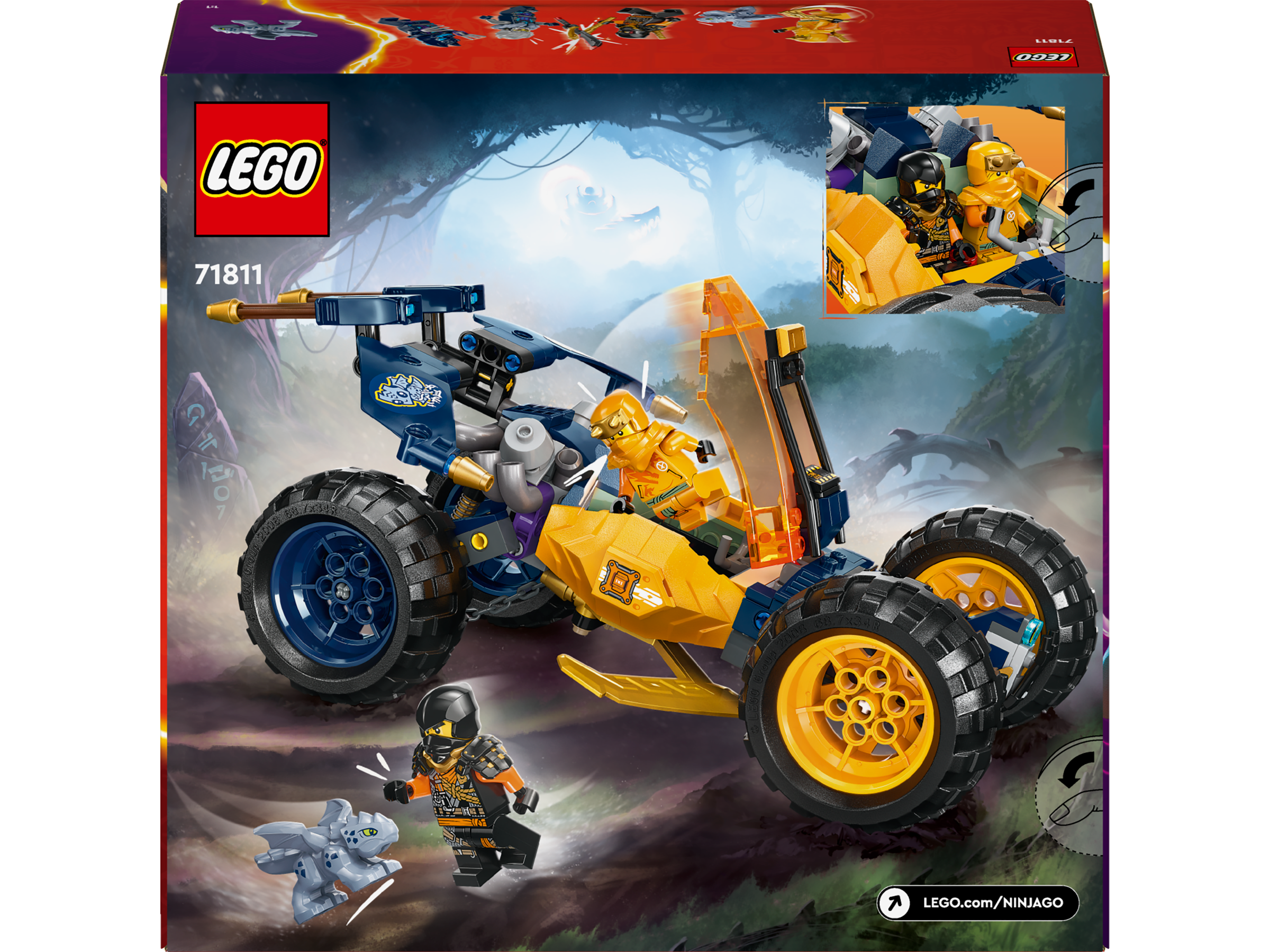 Lego 71811 Arins Ninja Off-Road Buggy