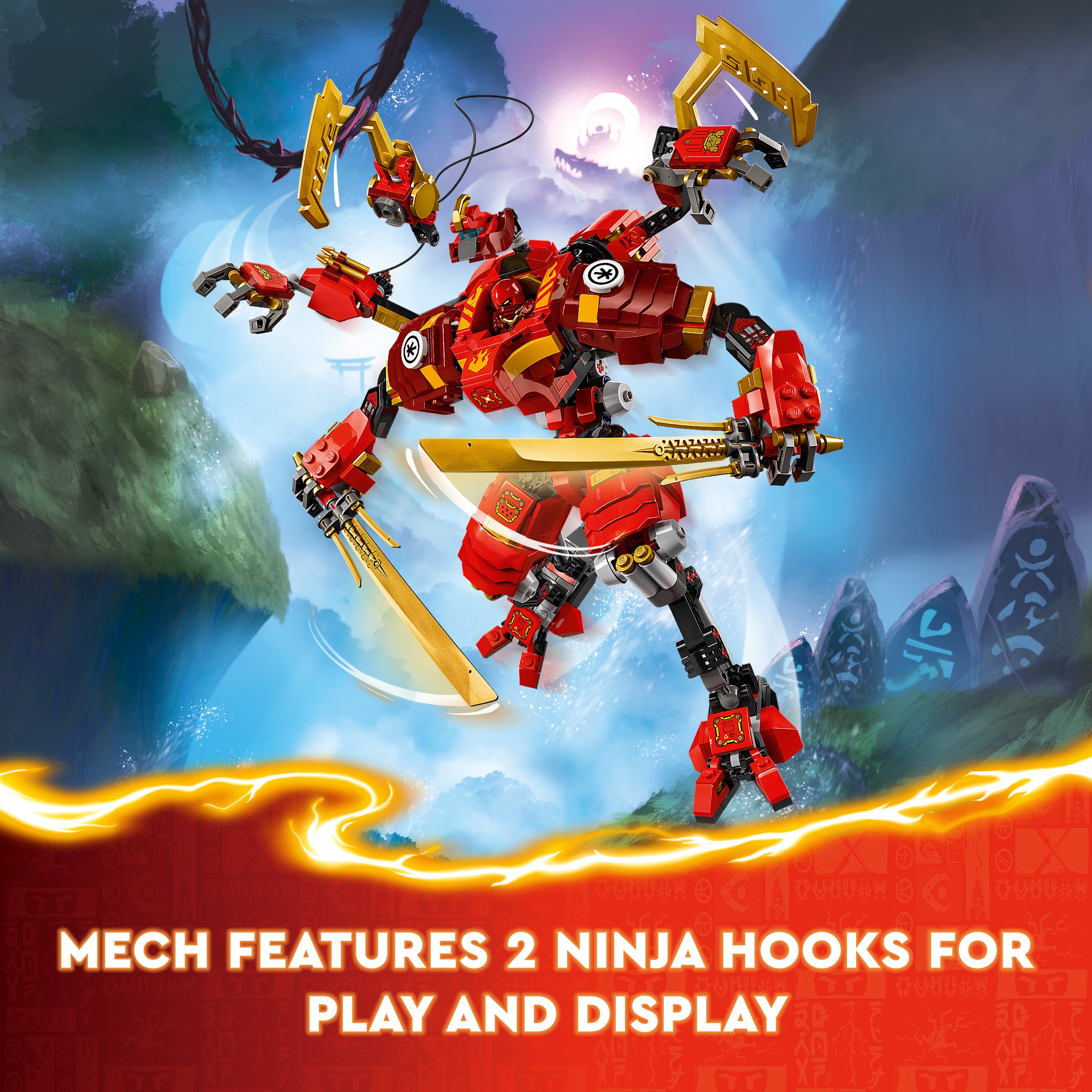 Lego 71812 Kais Ninja Climber Mech