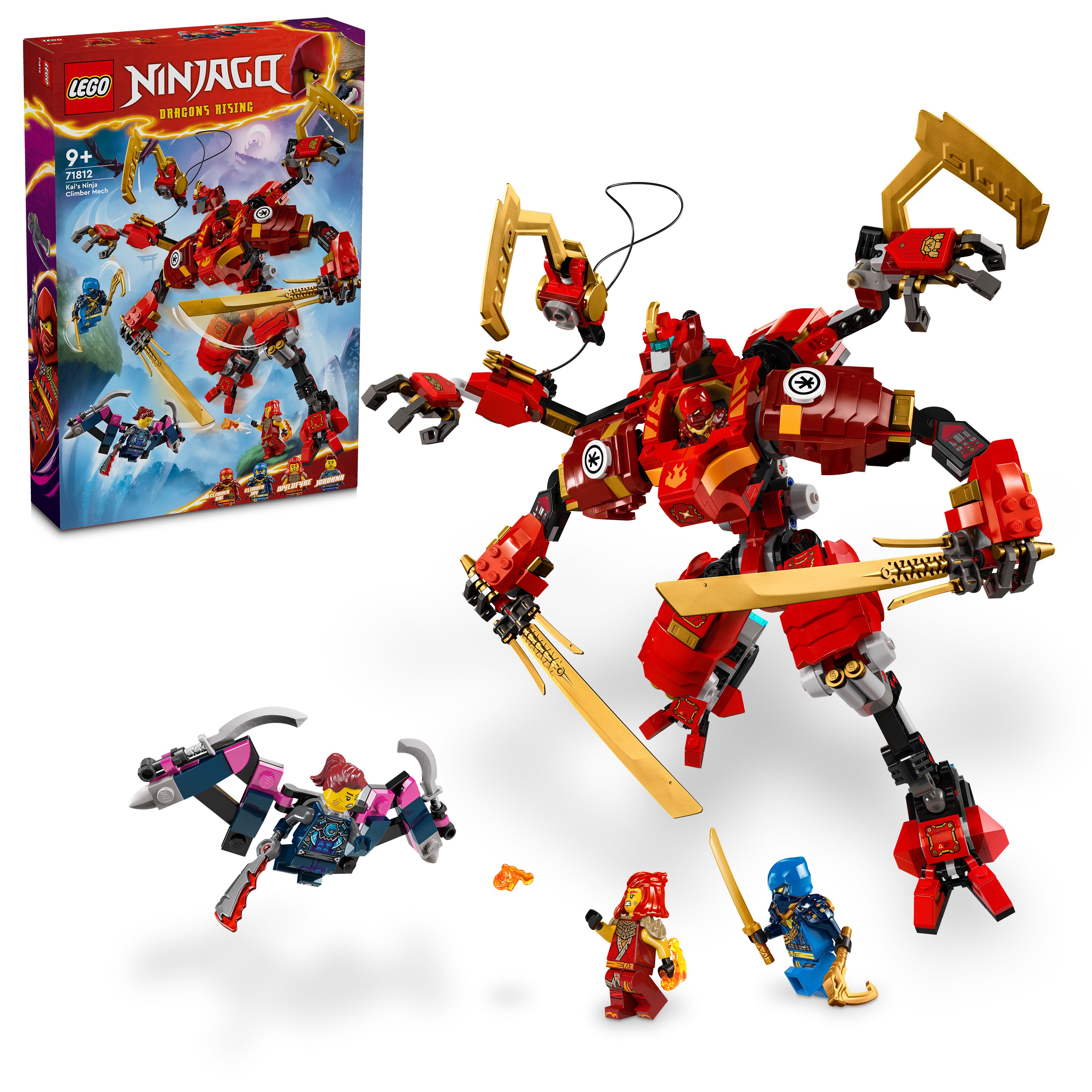 Lego 71812 Kais Ninja Climber Mech