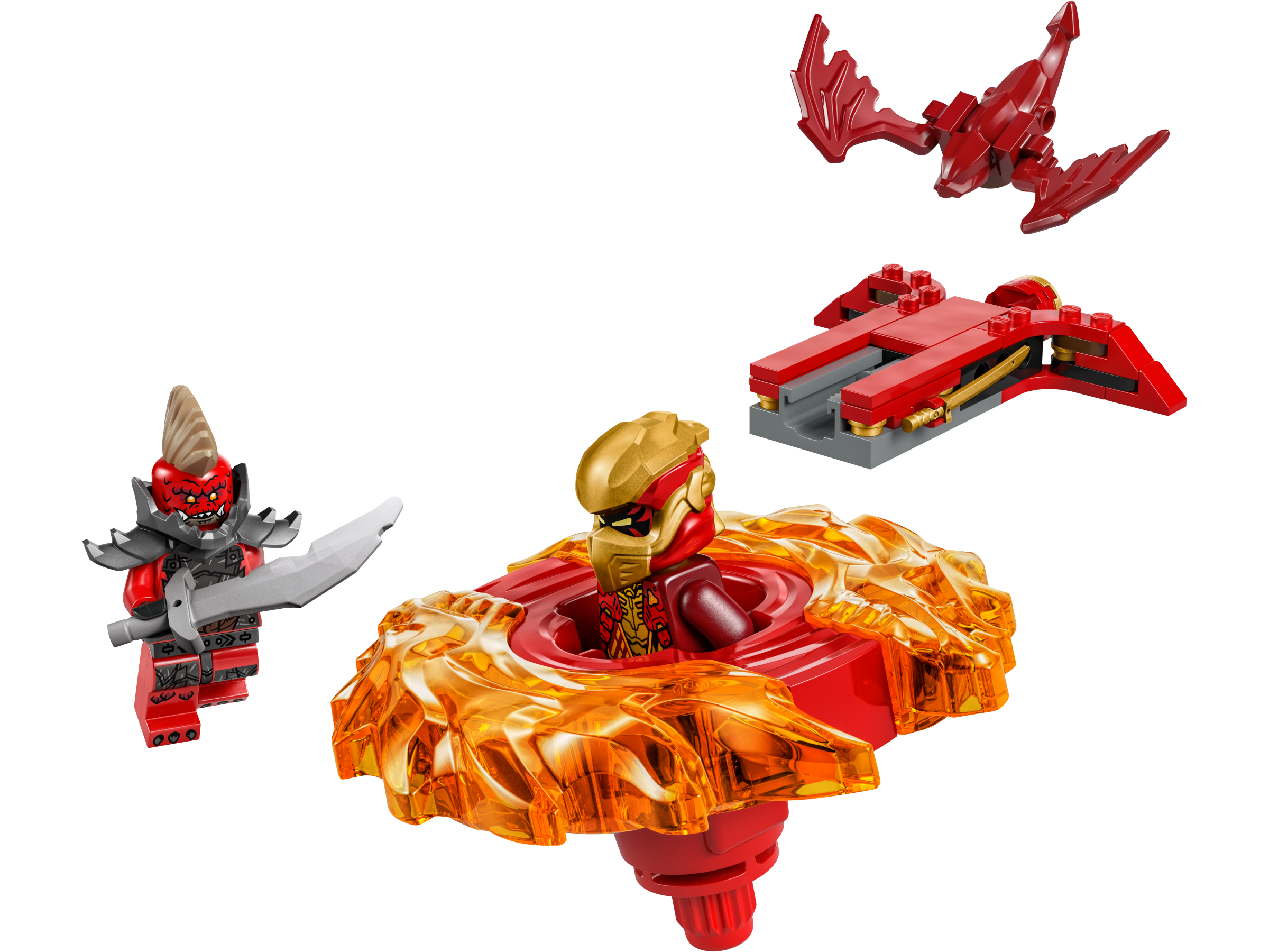 LEGO Ninjago 71823 Kais Dragon Spinjitzu Spinner