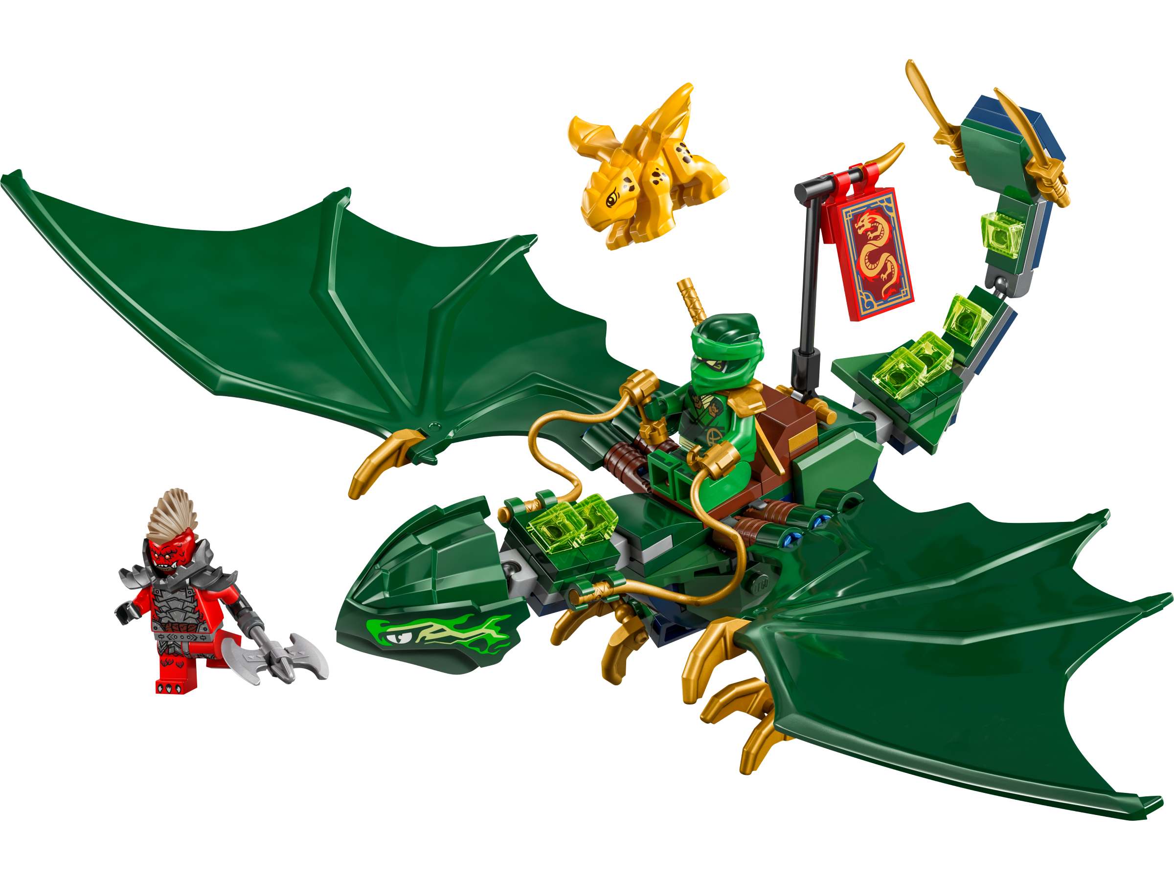 LEGO Ninjago 71829 Lloyds Green Forest Dragon