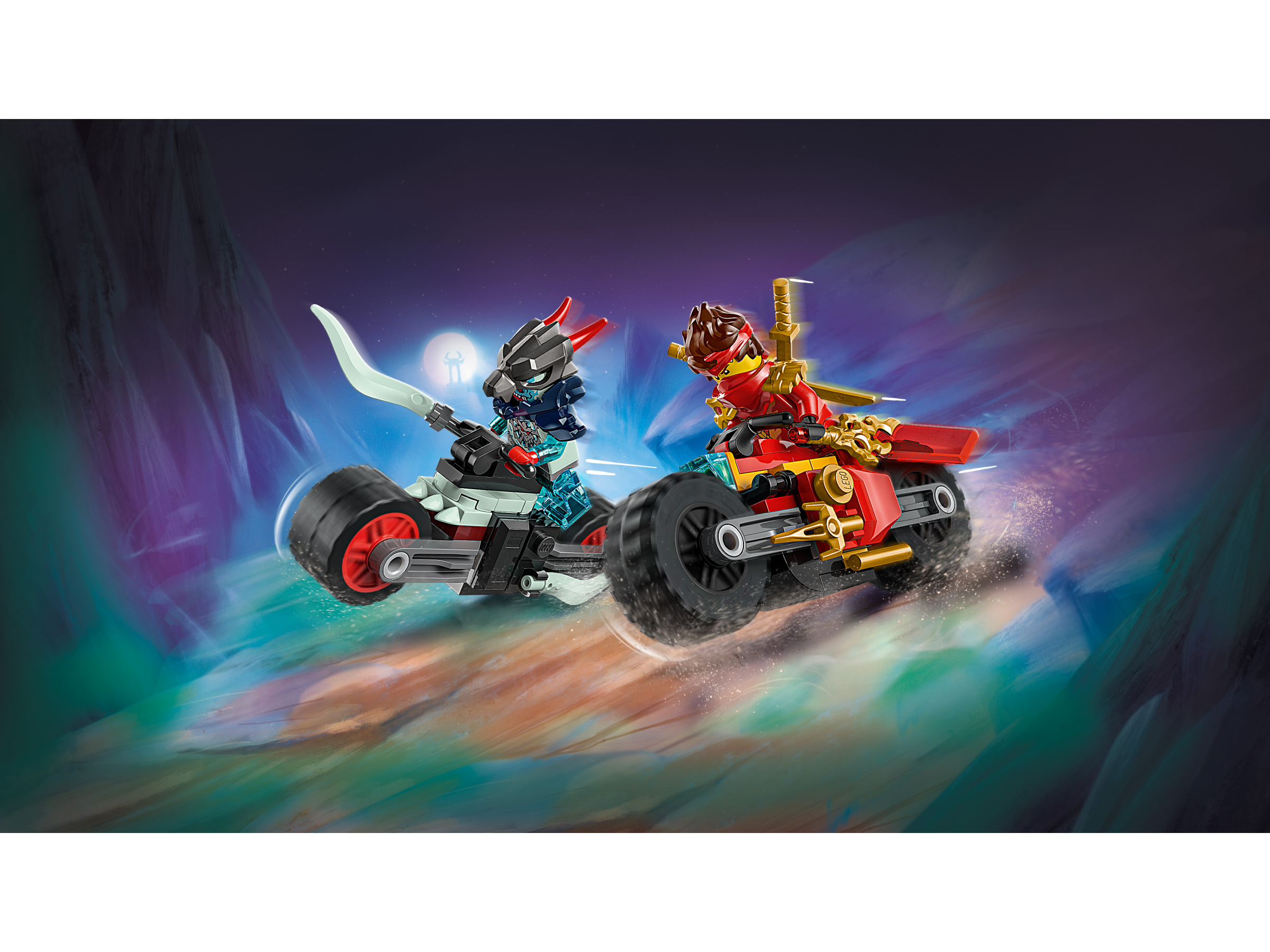 Lego 71838 Kais Motorcycle Speed Race
