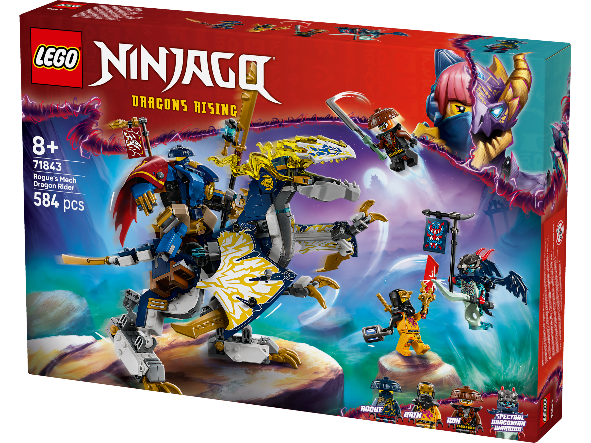 Lego 71843 Rogues Mech Dragon Rider