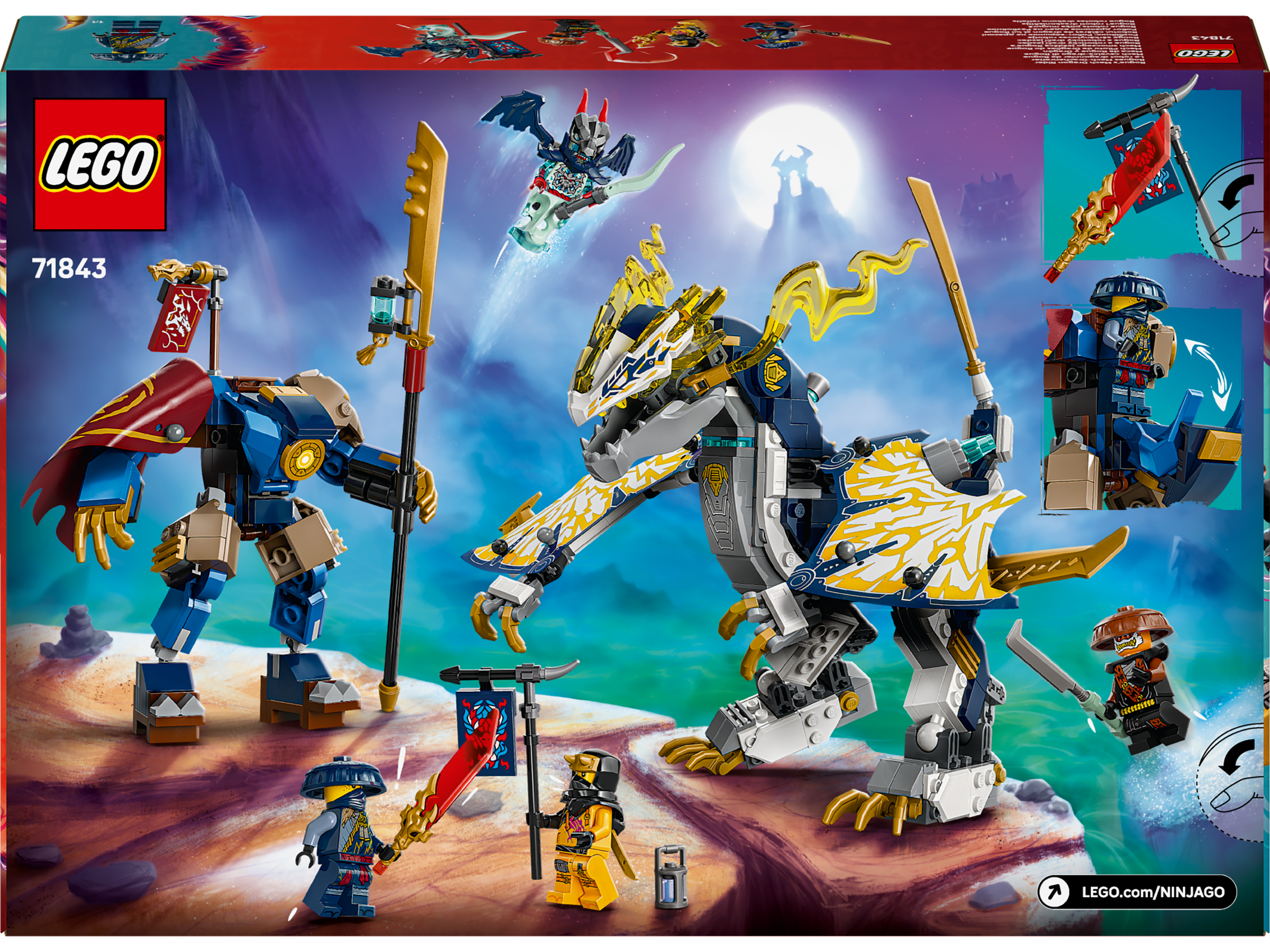 Lego 71843 Rogues Mech Dragon Rider