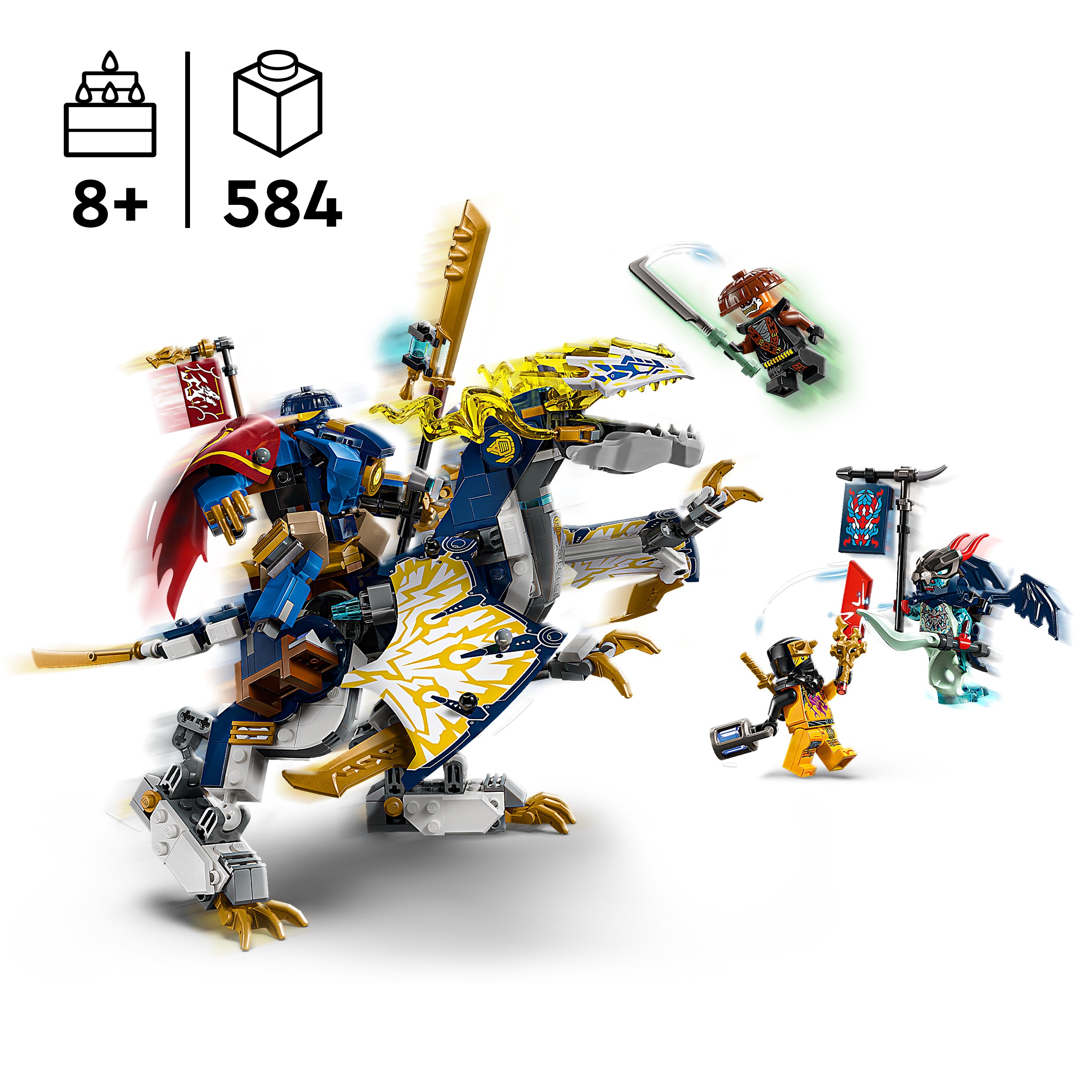 Lego 71843 Rogues Mech Dragon Rider