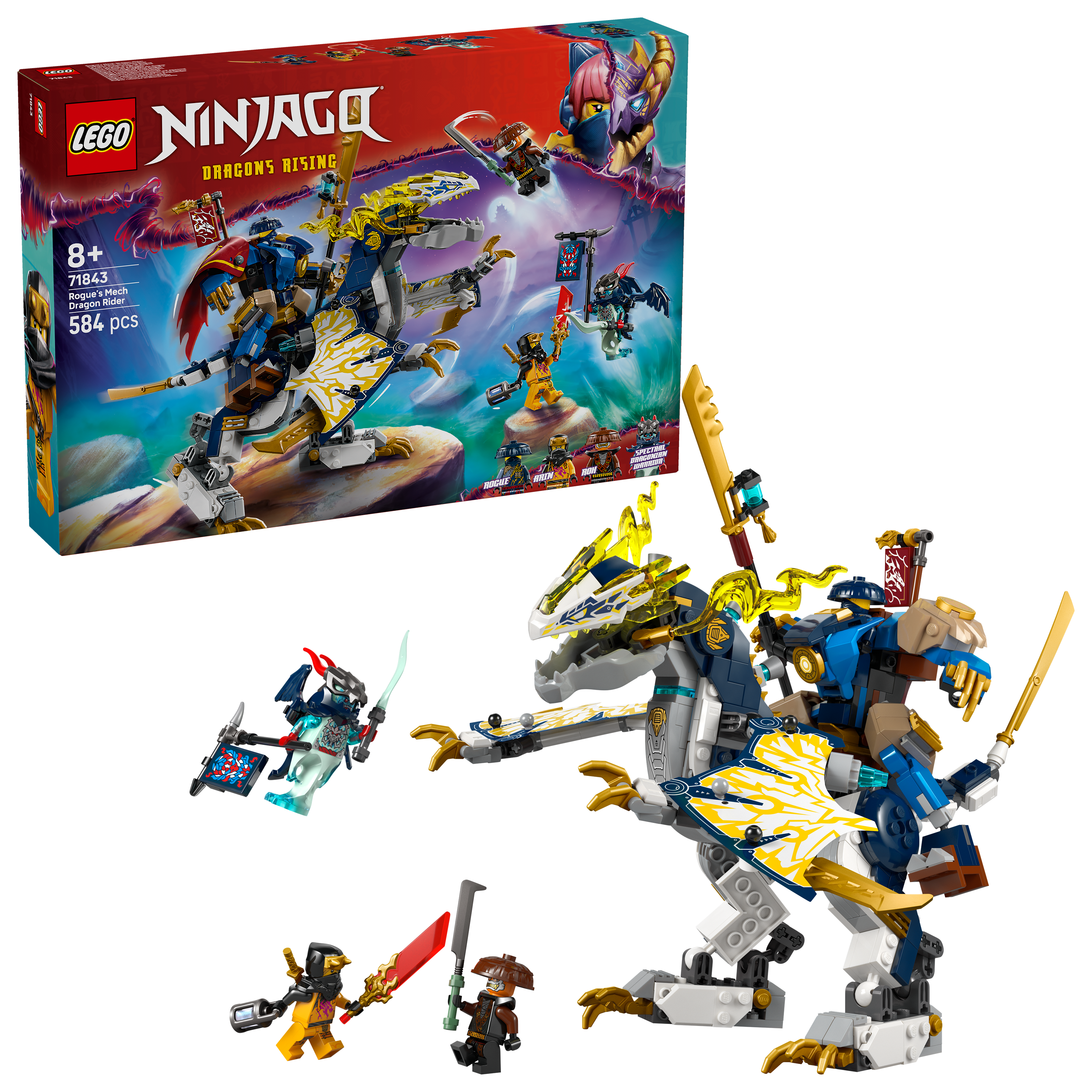 Lego 71843 Rogues Mech Dragon Rider