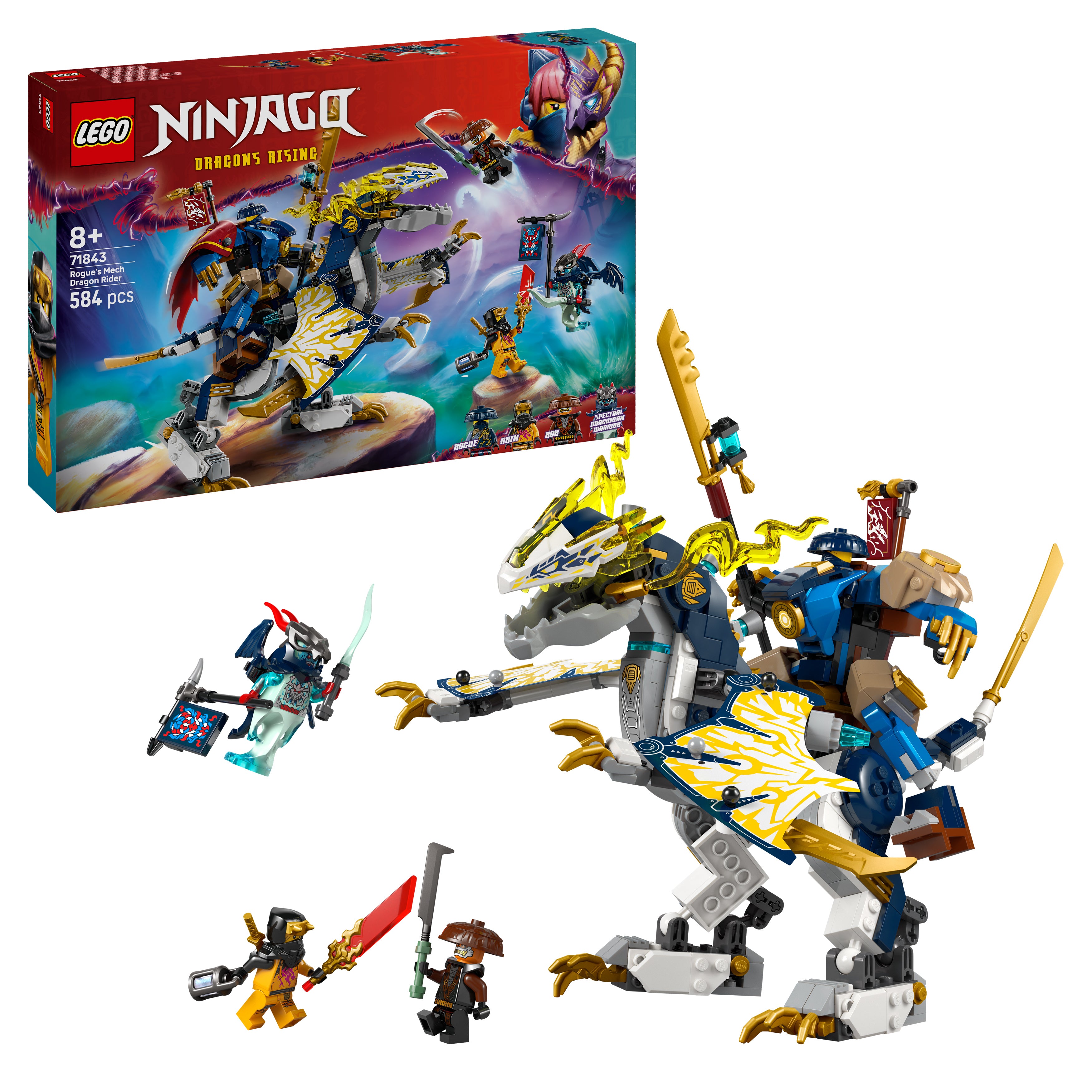 Lego 71843 Rogues Mech Dragon Rider