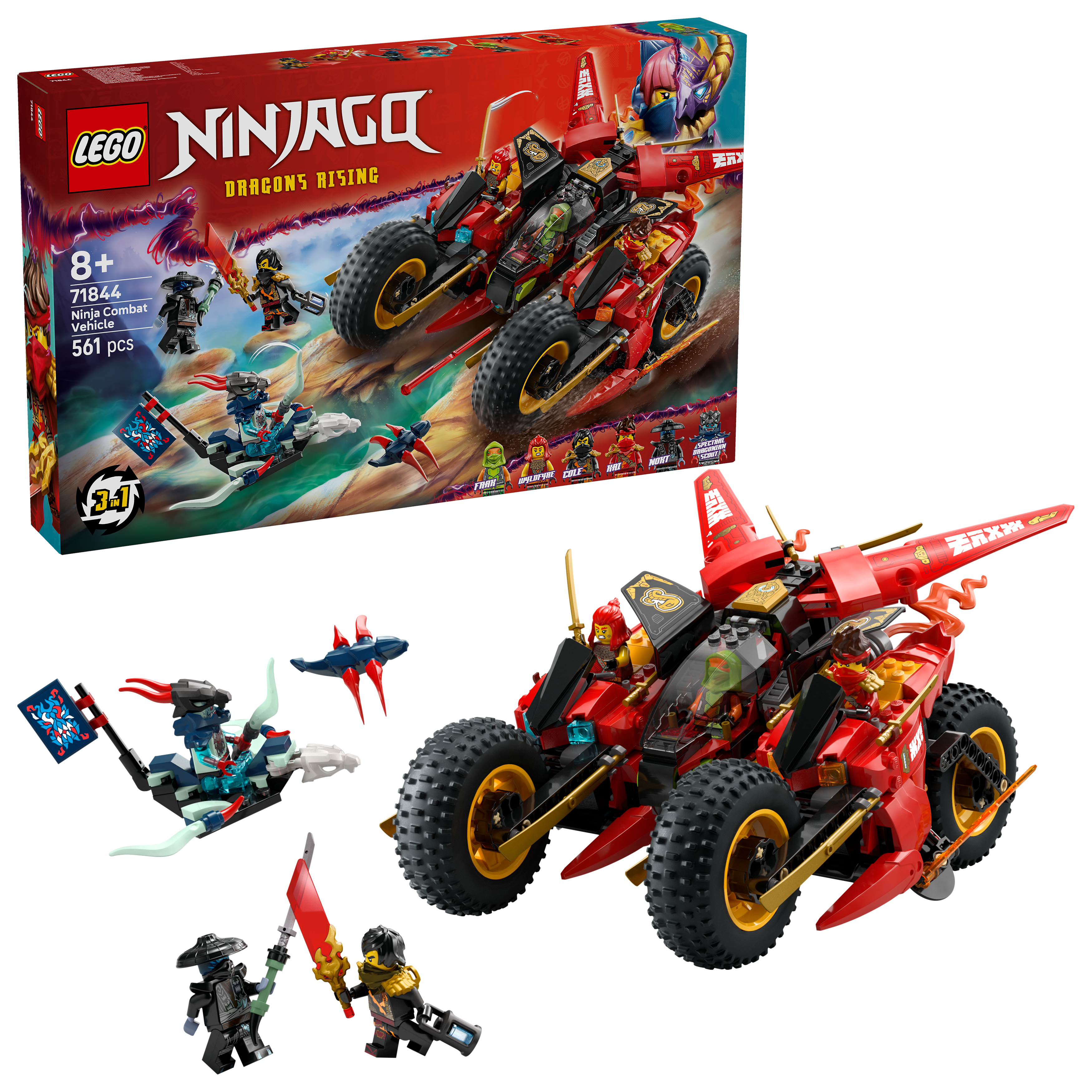 Lego 71844 Ninja Combat Vehicle