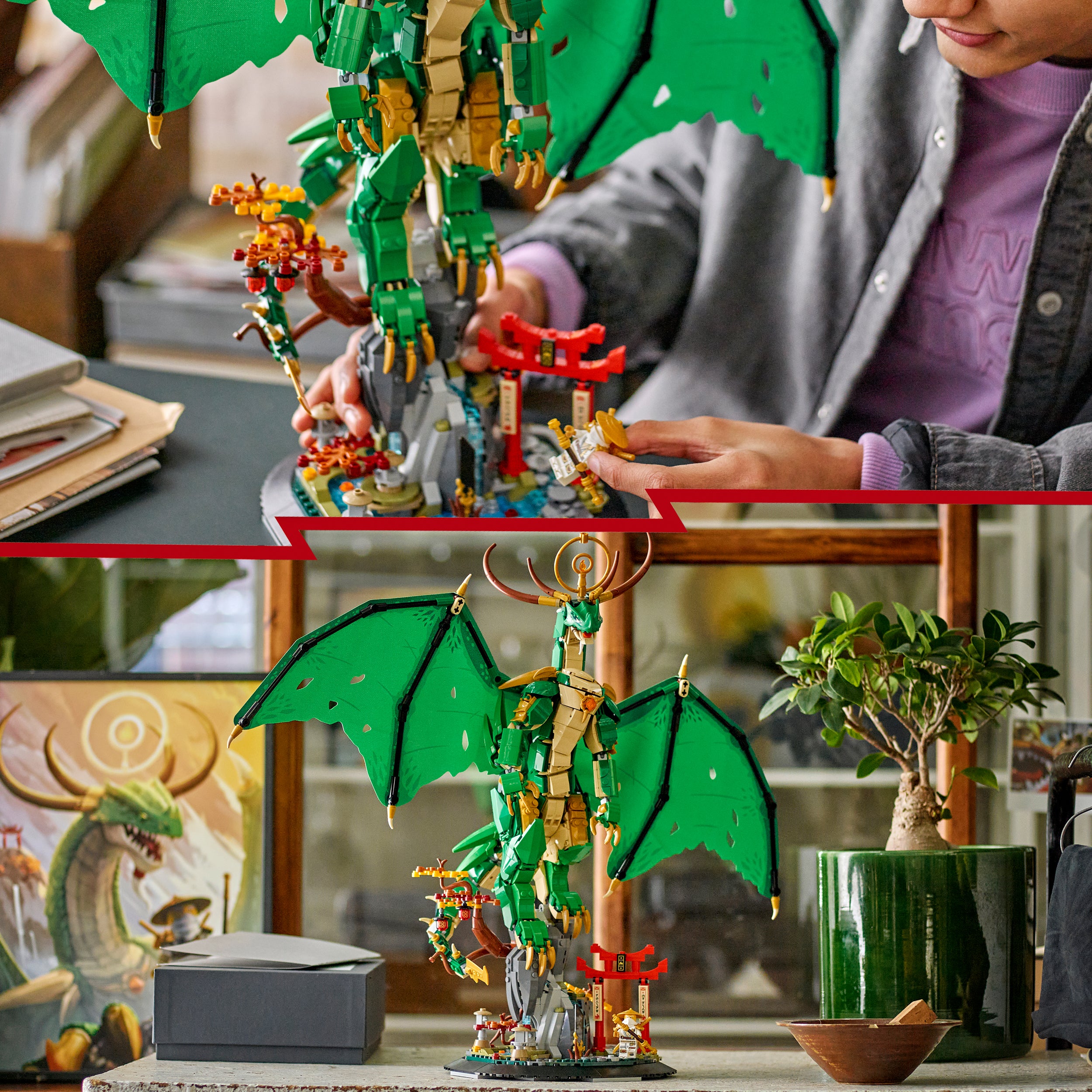 Lego 71847 The Guardian Dragon