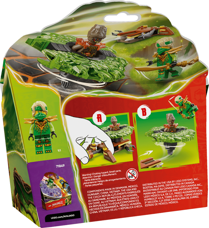Lego 71850 Lloyd vs. Earth Monster Spinner