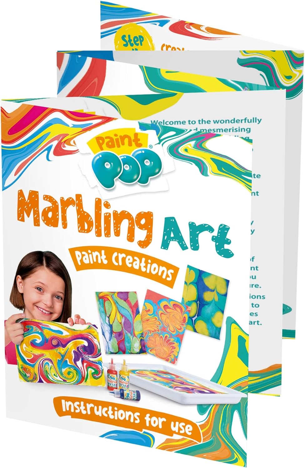 Paint Pop Paint Marbling Art Set
