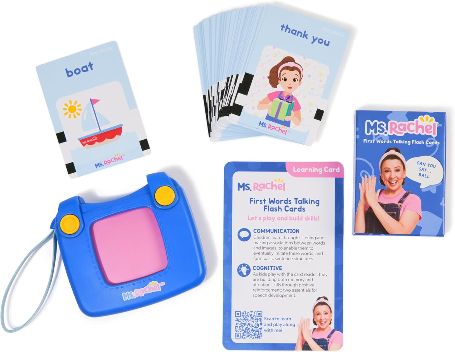 Ms. Rachel First Words Talking Flashcards