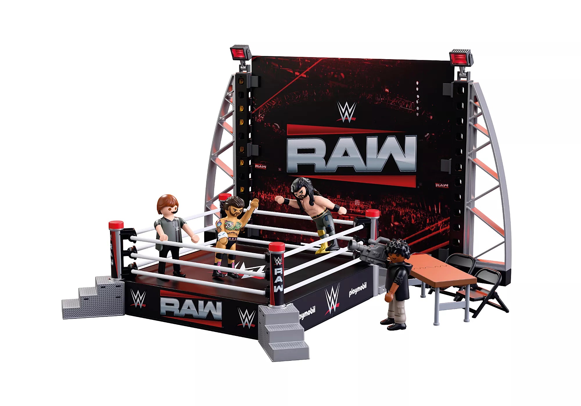 Playmobil WWE RAW Ring Collectors Set