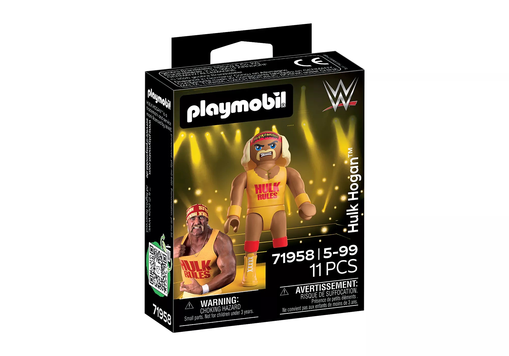 Playmobil WWE Hulk Hogan Figure