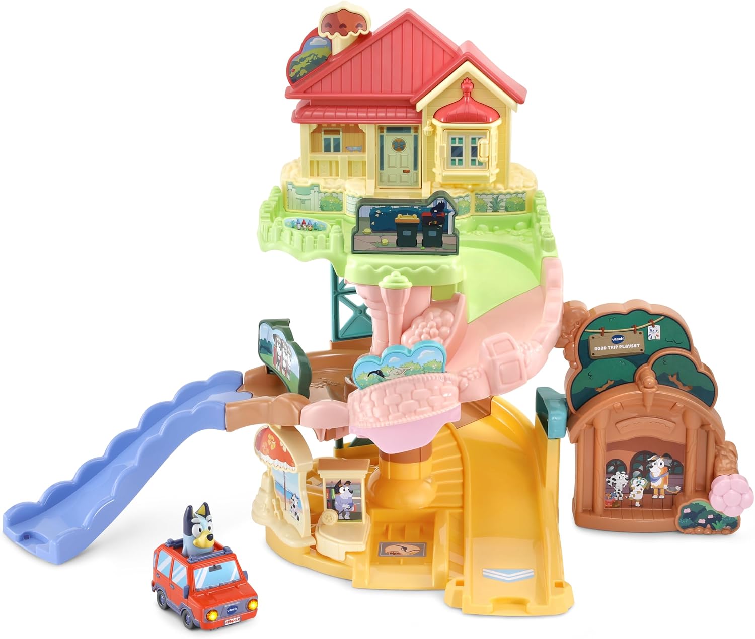 Toot Toot Driver Bluey Road Trip Playset